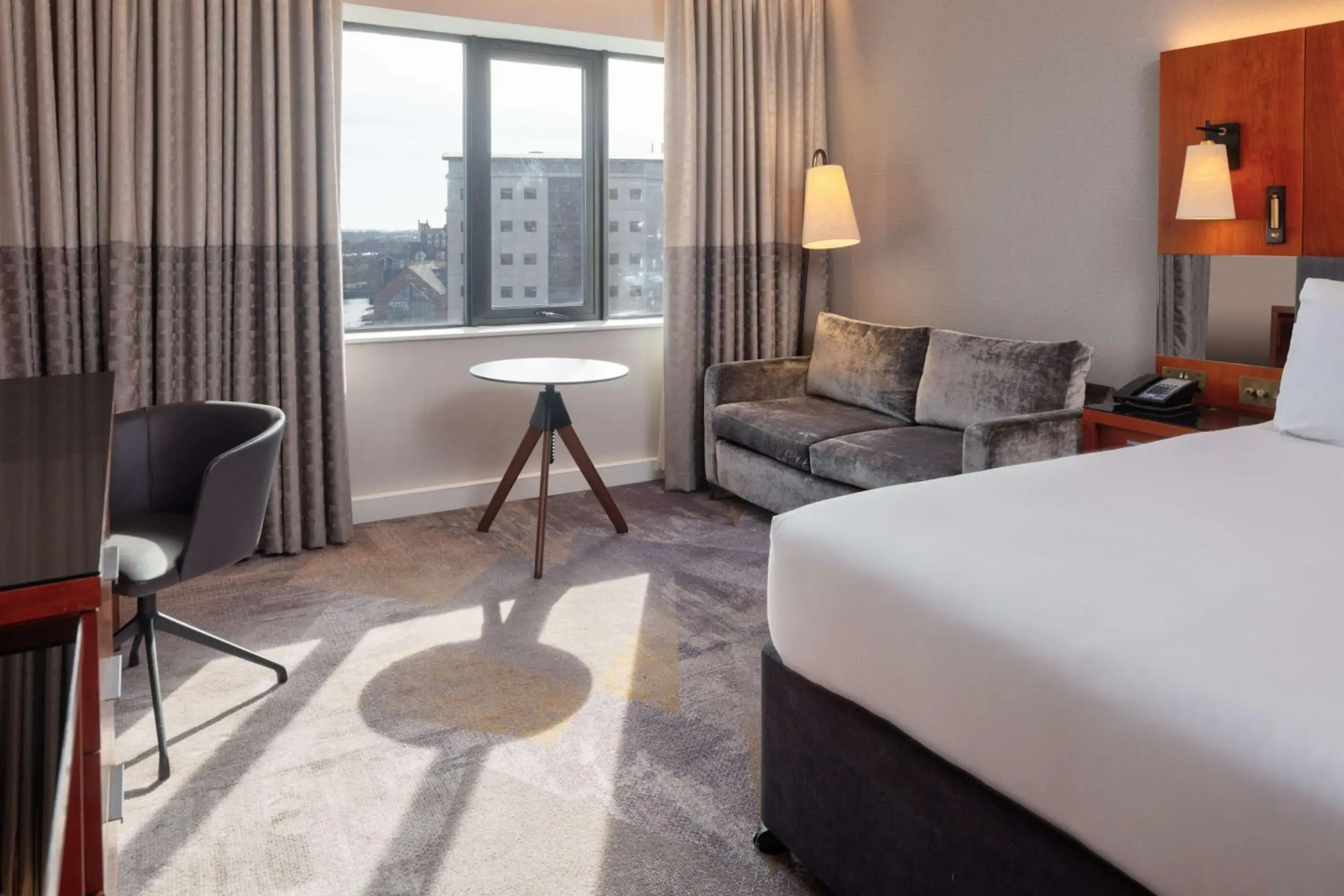 Family Room with sofa bed in Hilton Belfast Family Room with sofa bed in Hilton Belfast