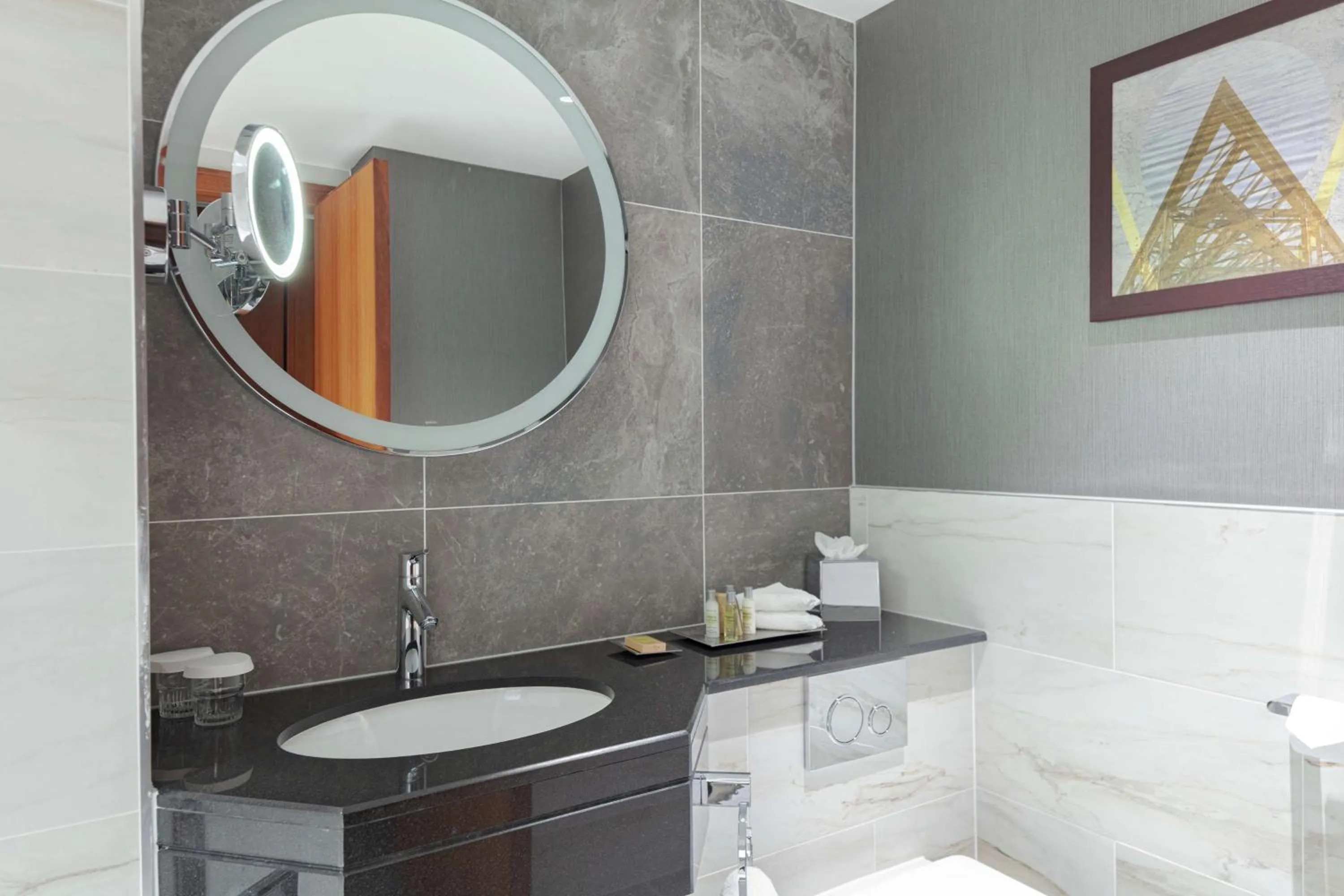 Bathroom in Hilton Belfast