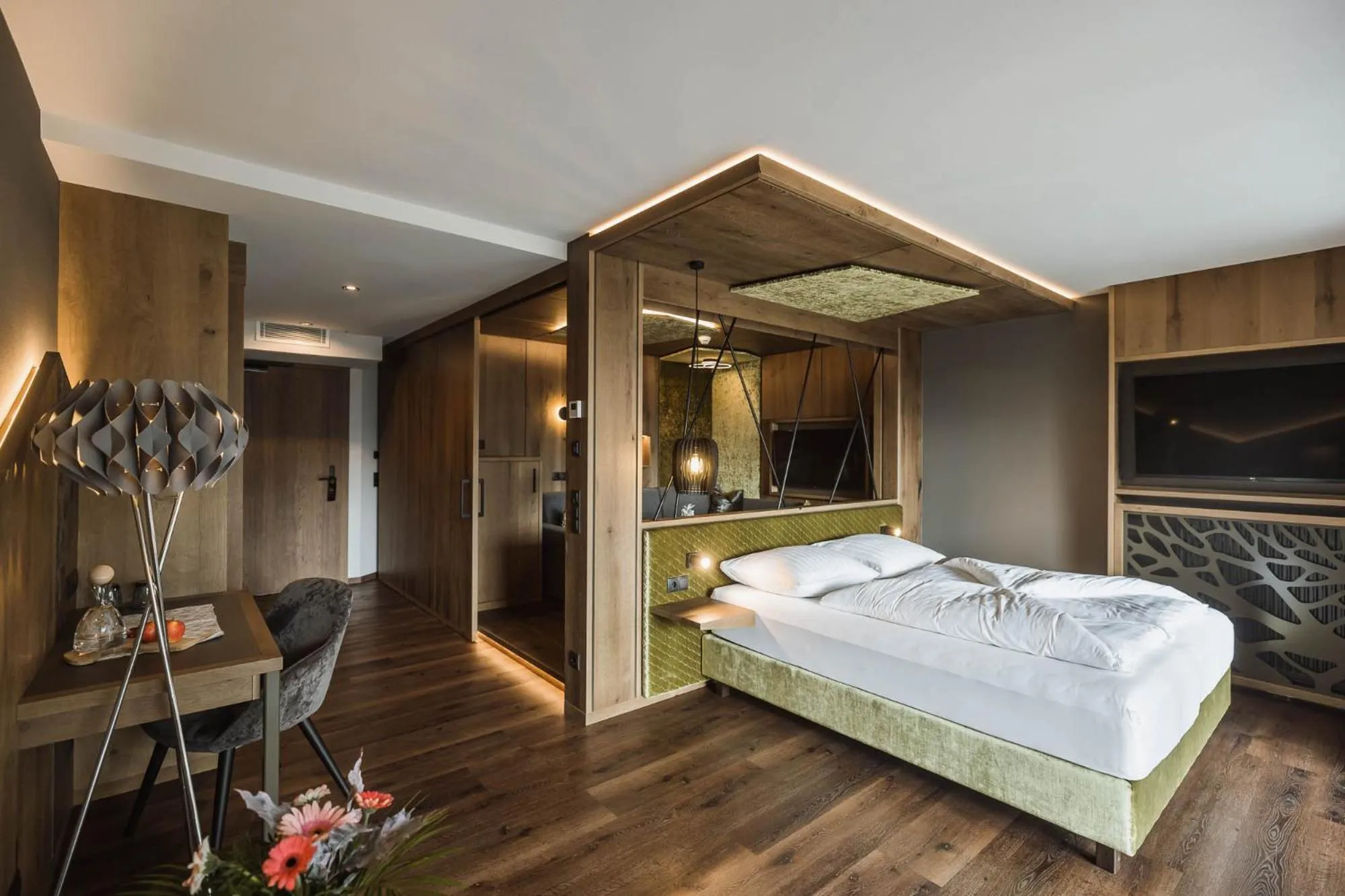 Bed in Molaris Lodge