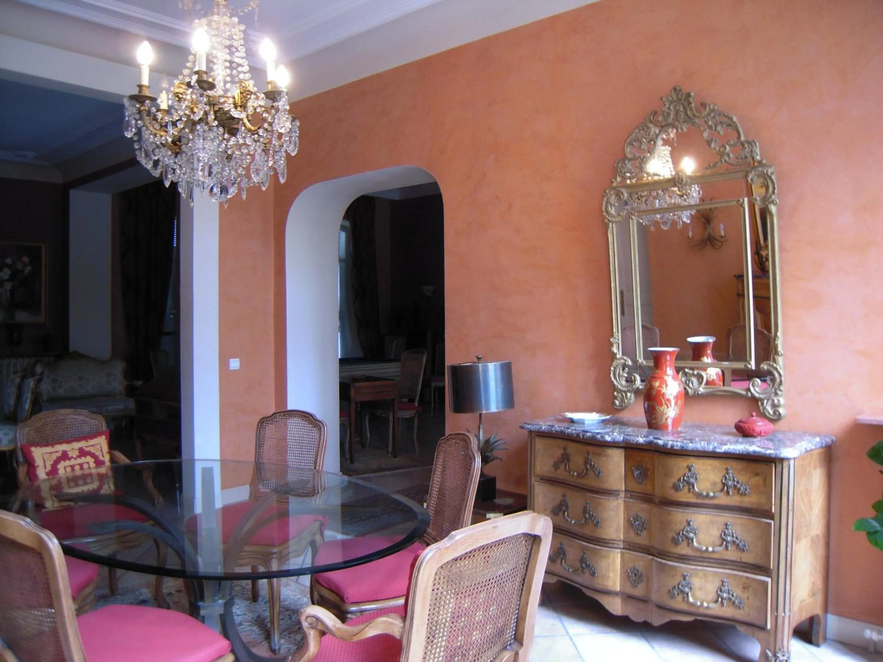Living room in Villa Valflor chambres d'hôtes et appartements