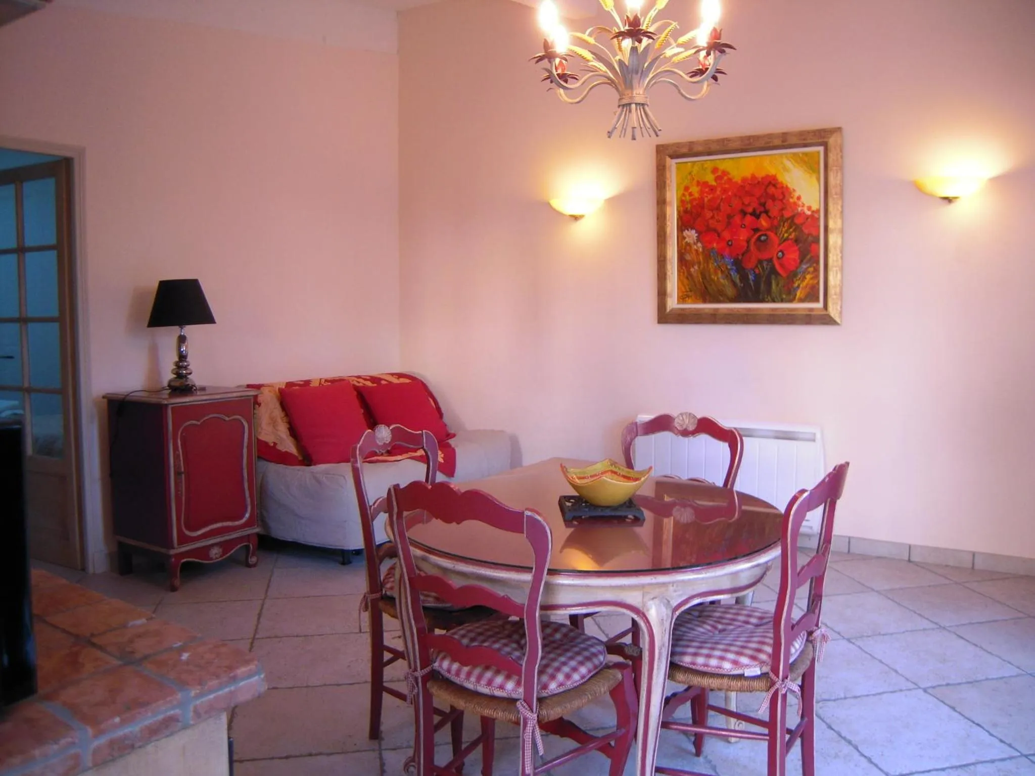 Communal lounge/ TV room in Villa Valflor chambres d'hôtes et appartements