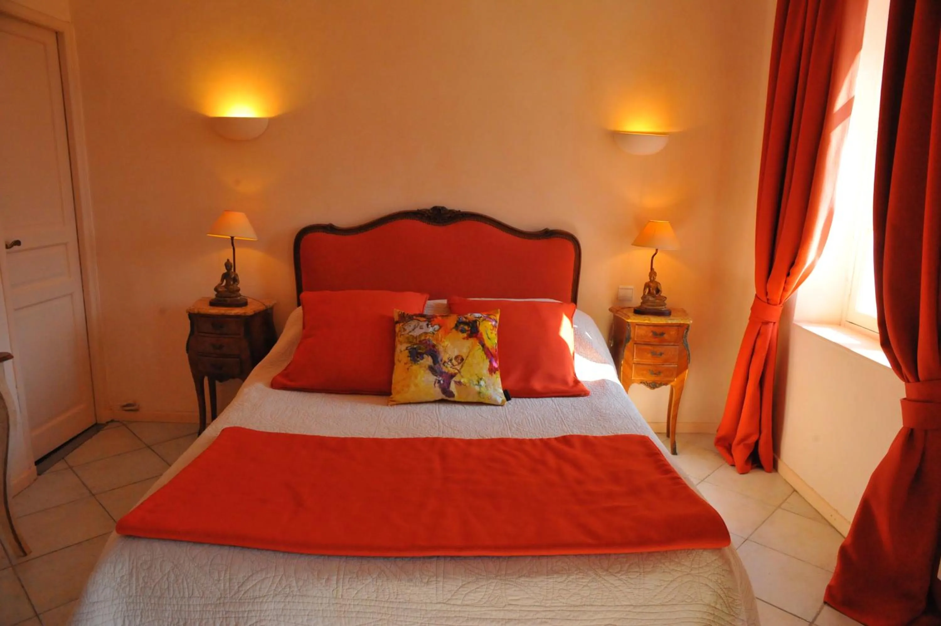 Bed in Villa Valflor chambres d'hôtes et appartements