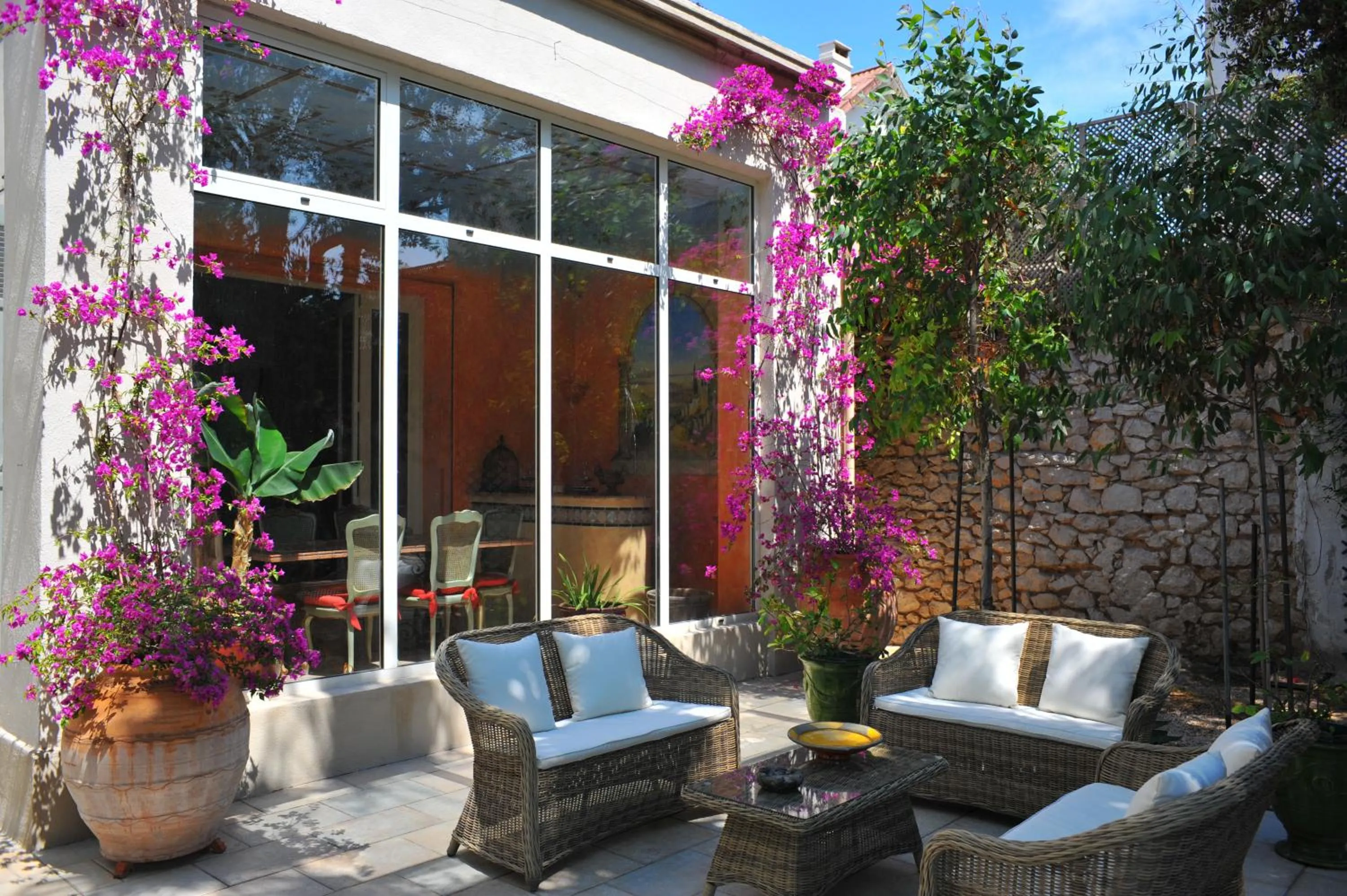 Balcony/Terrace in Villa Valflor chambres d'hôtes et appartements