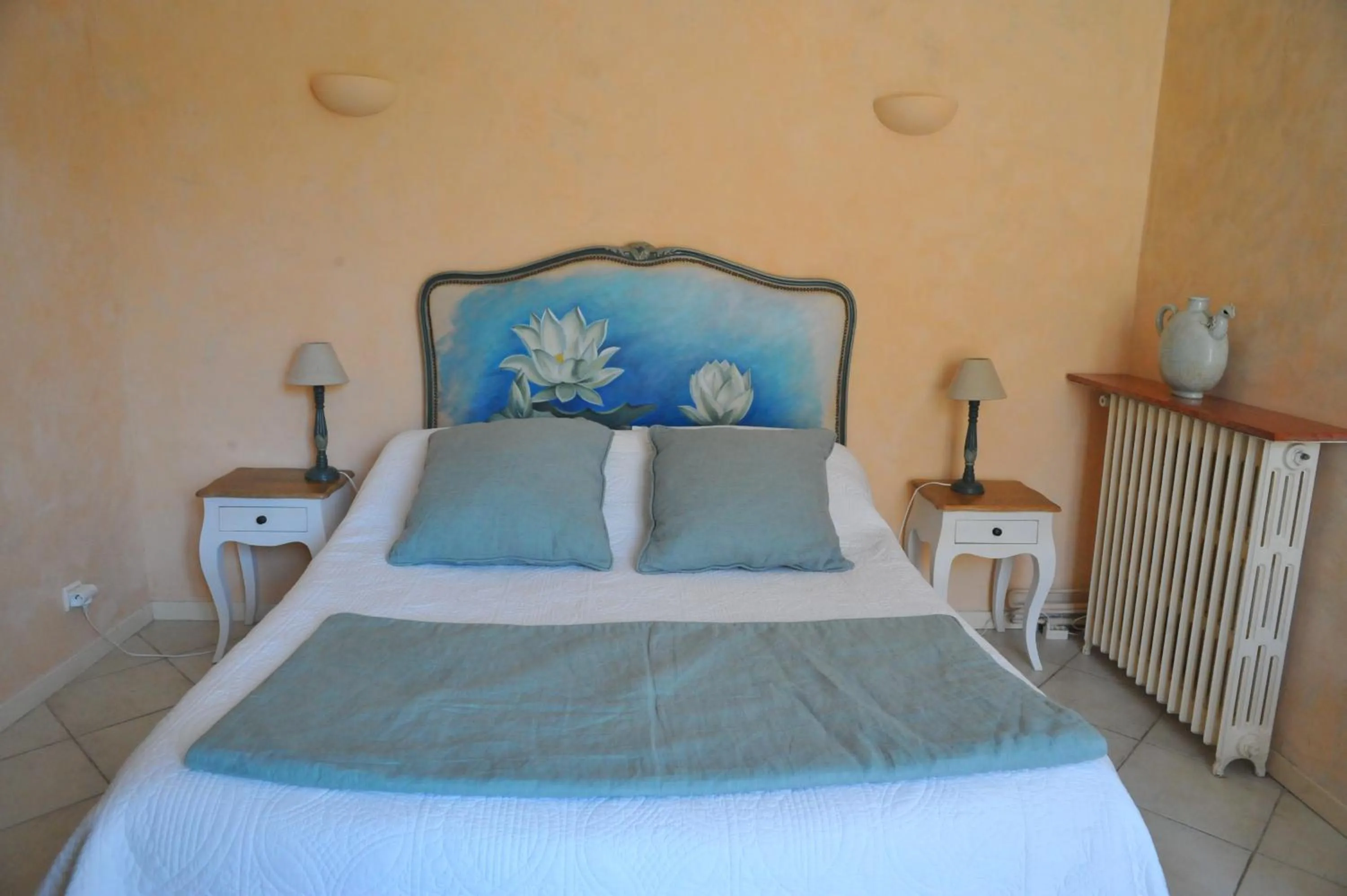 Bed in Villa Valflor chambres d'hôtes et appartements