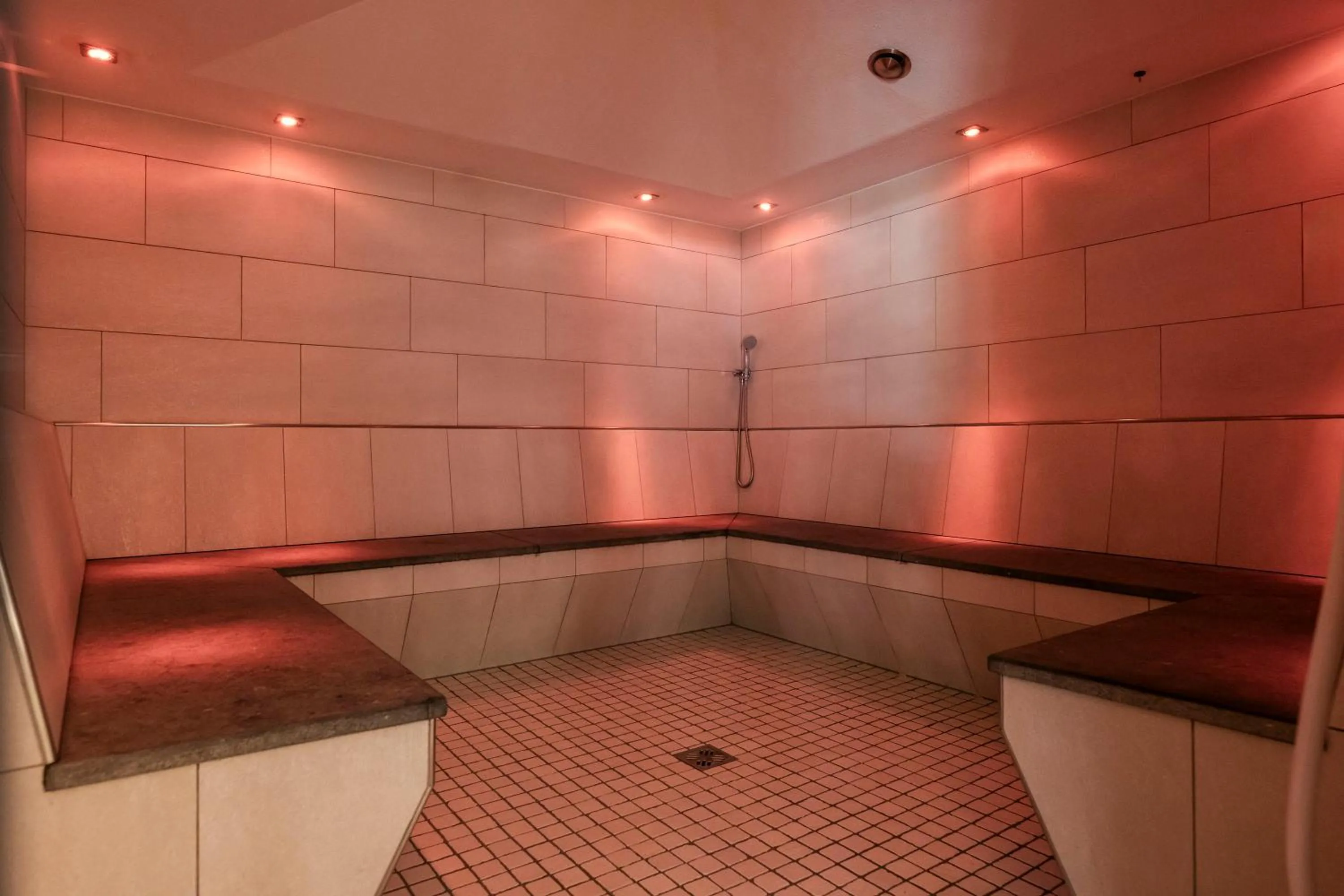 Steam room in Boutique Hotel Eggele