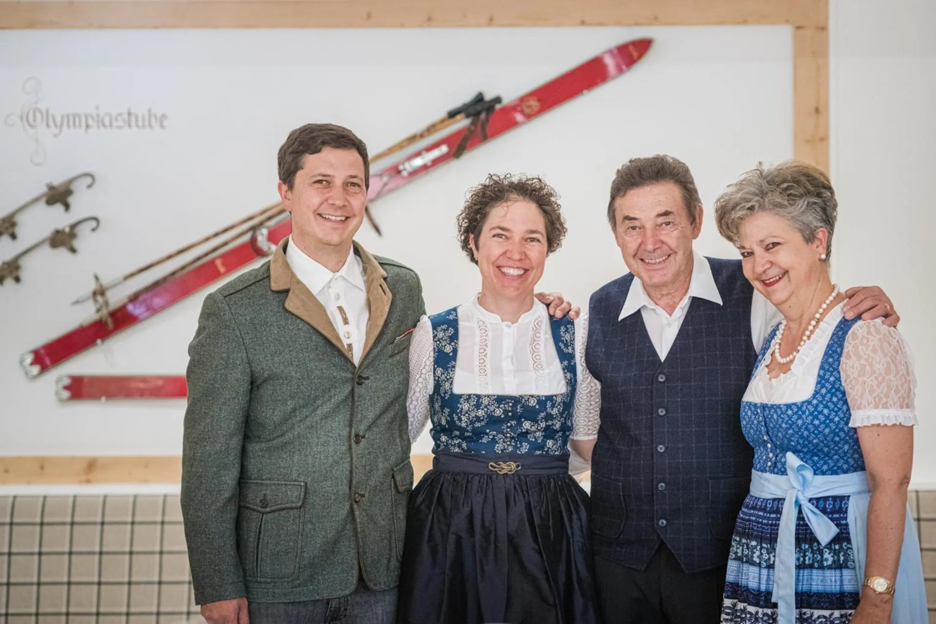 Family in Boutique Hotel Eggele