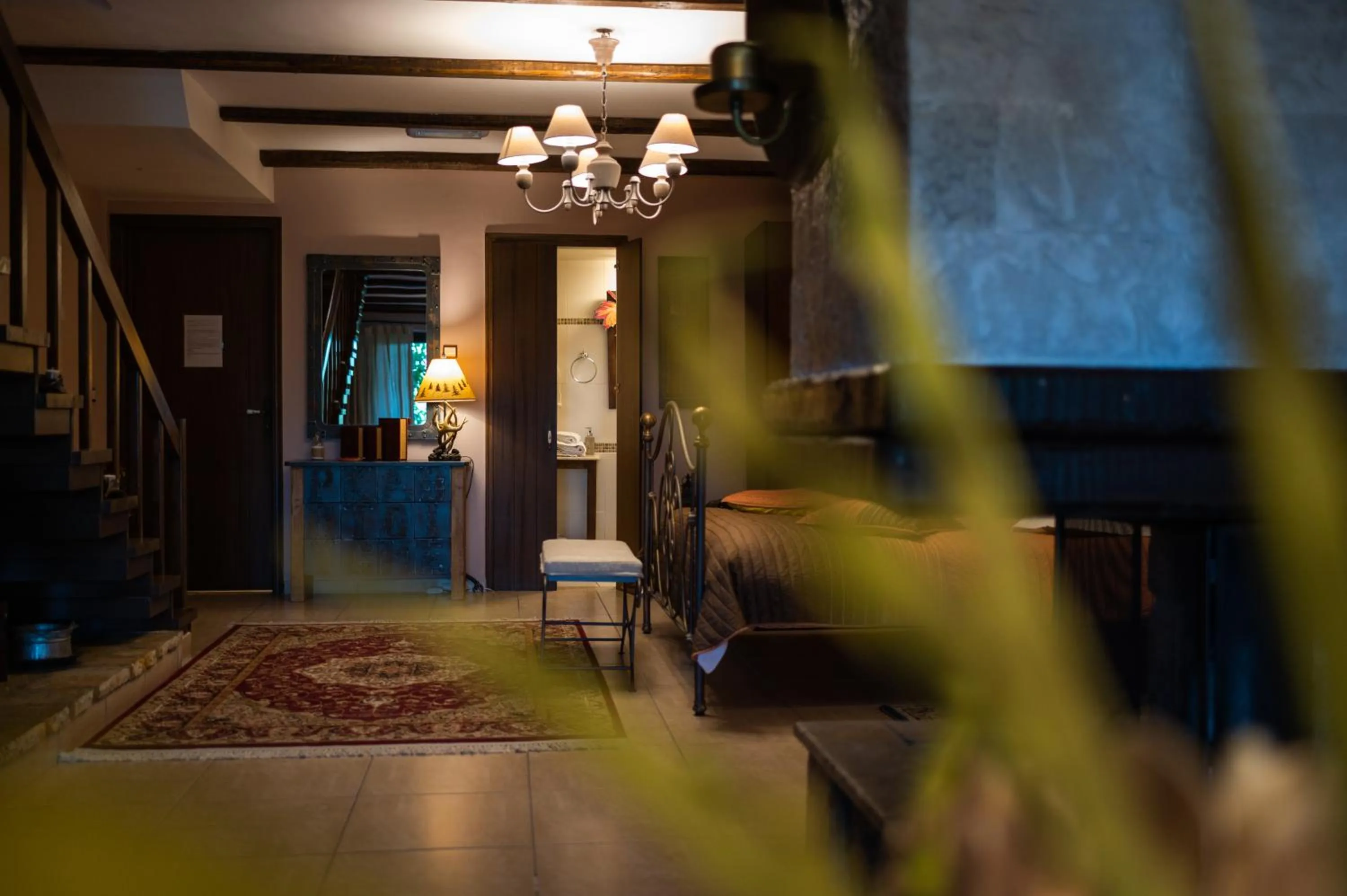 Bedroom in Vathyskia Guesthouse