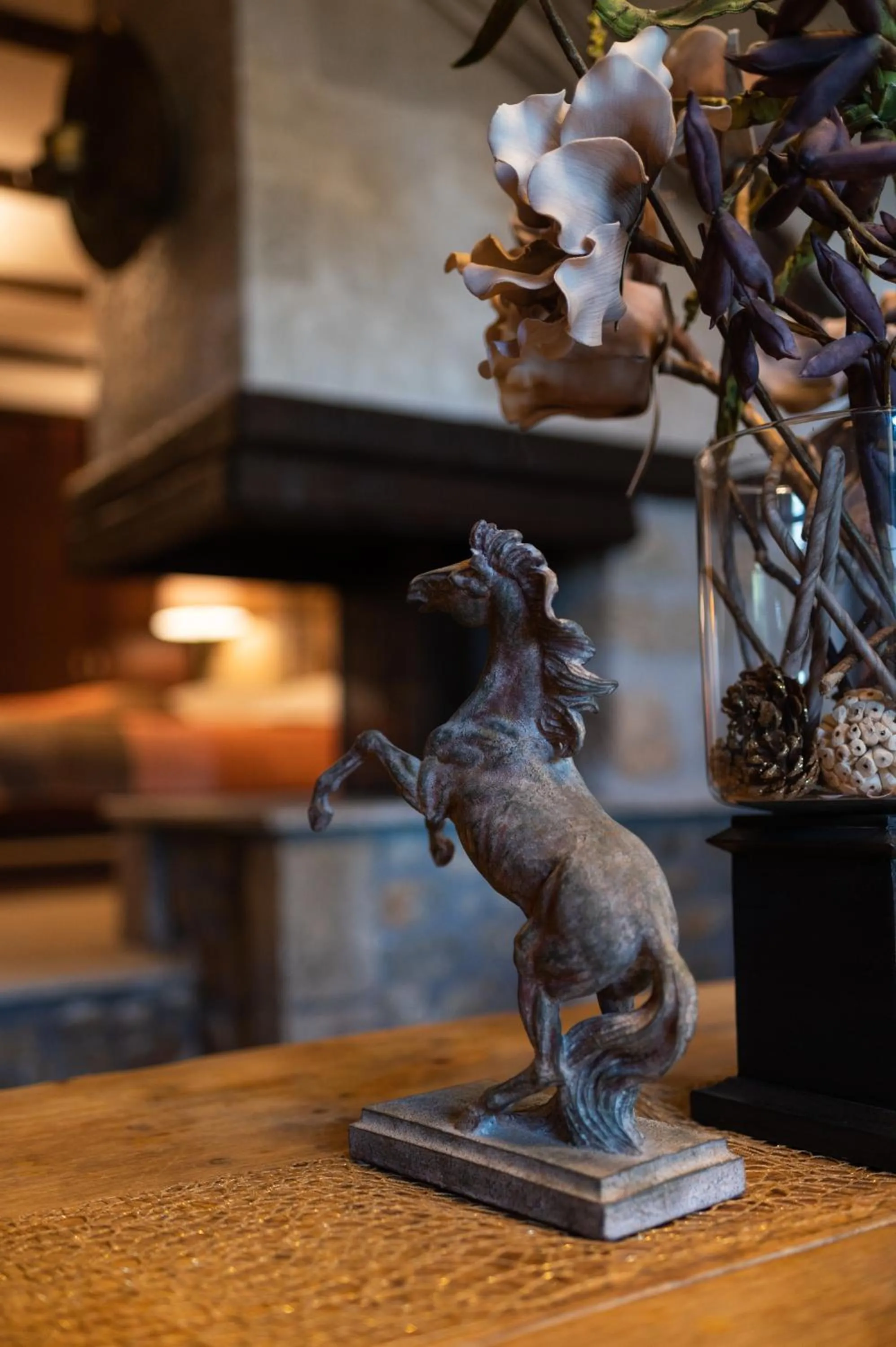 Decorative detail in Vathyskia Guesthouse