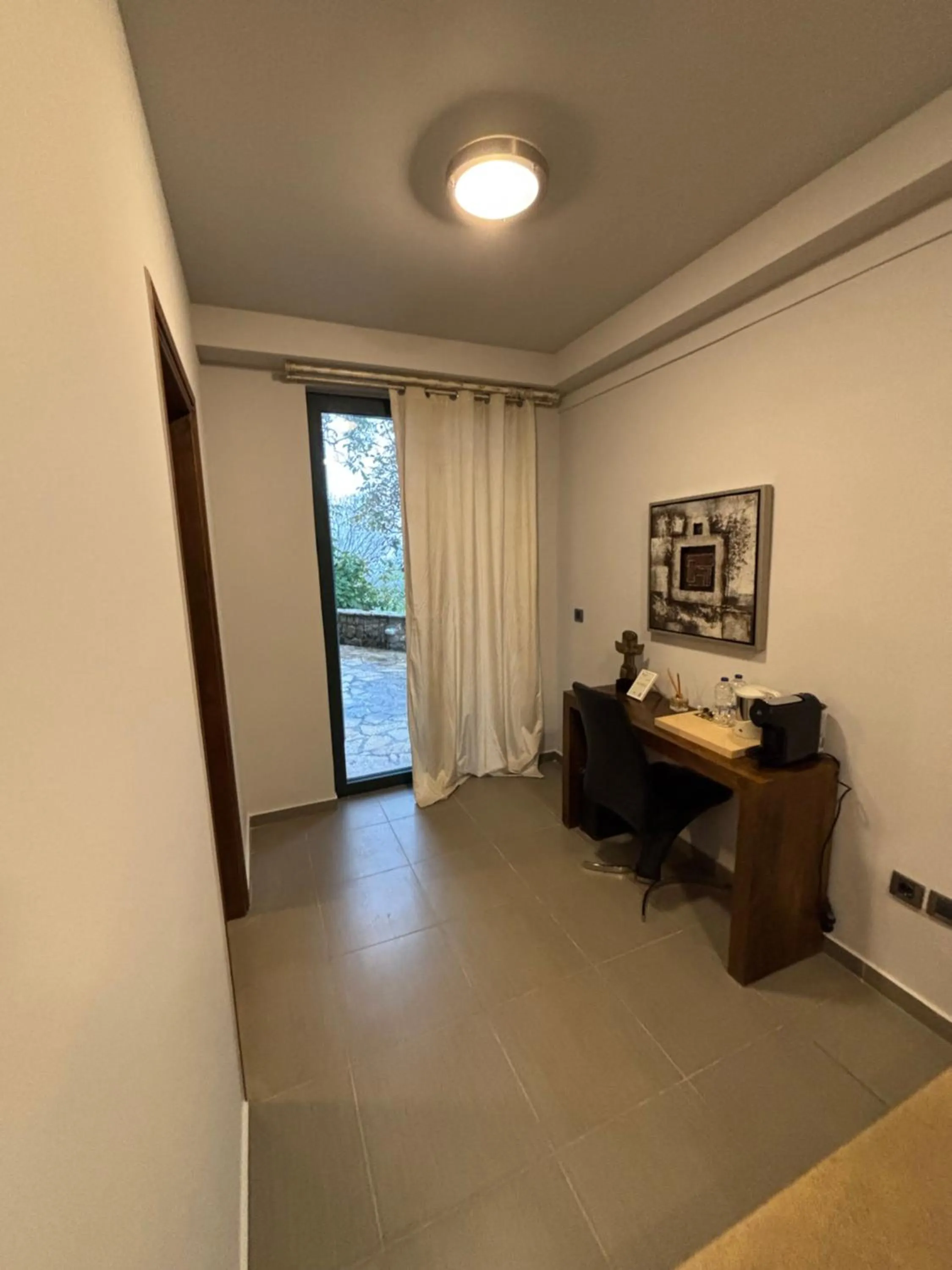 Decorative detail in Vathyskia Guesthouse