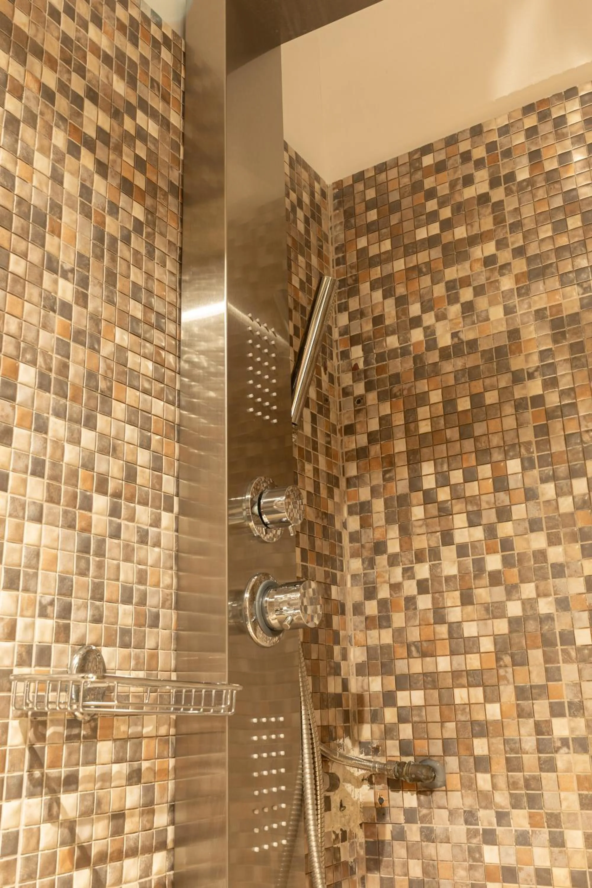 Shower in Vathyskia Guesthouse