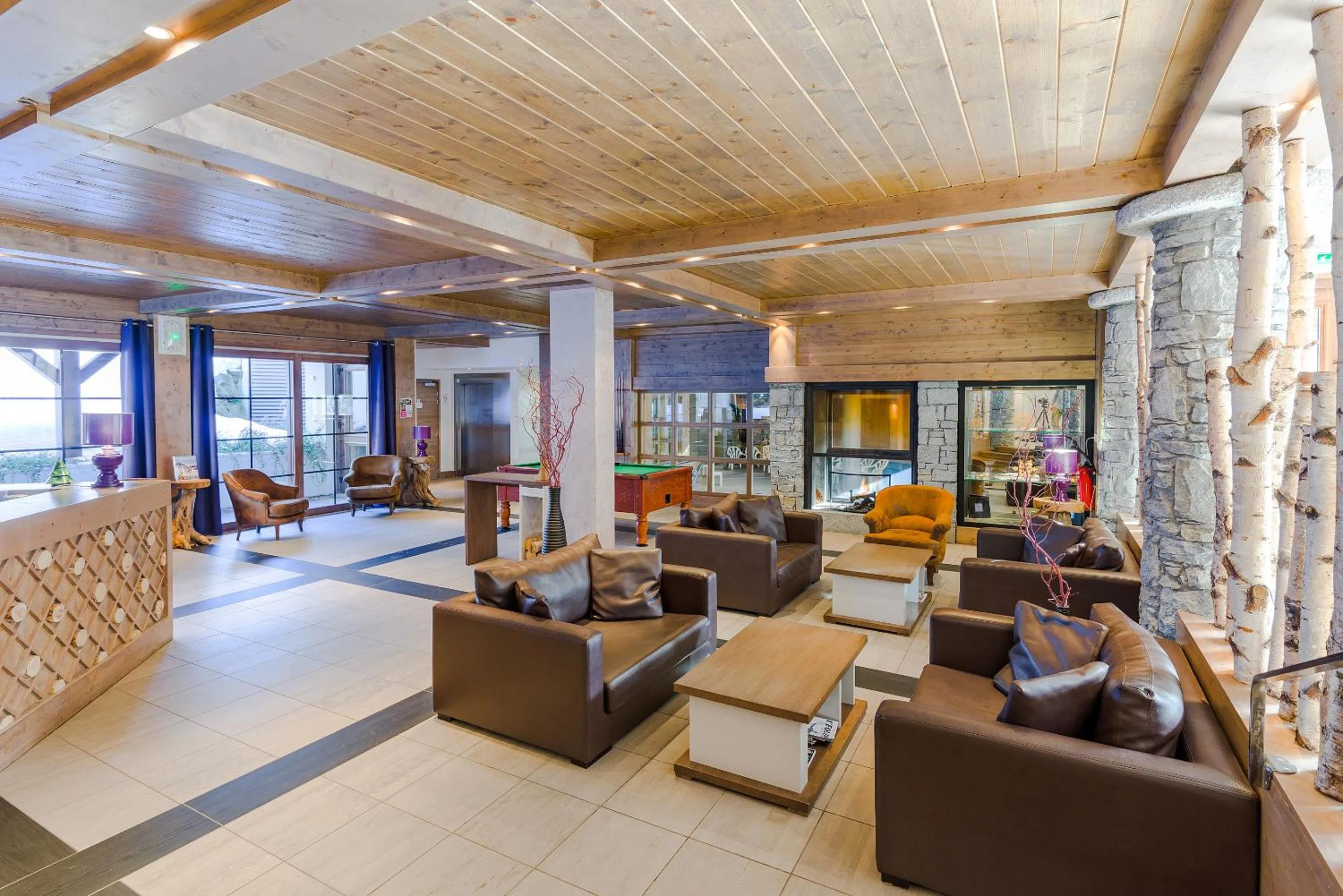 Communal lounge/ TV room in Lagrange Vacances Les Fermes Emiguy