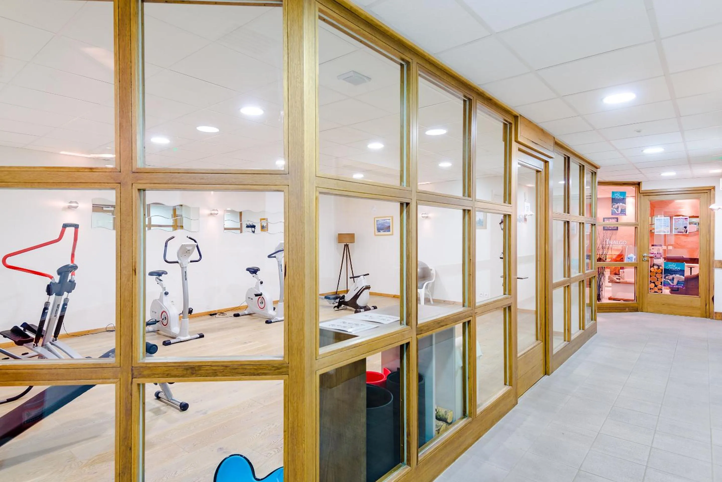 Fitness centre/facilities in Lagrange Vacances Les Fermes Emiguy