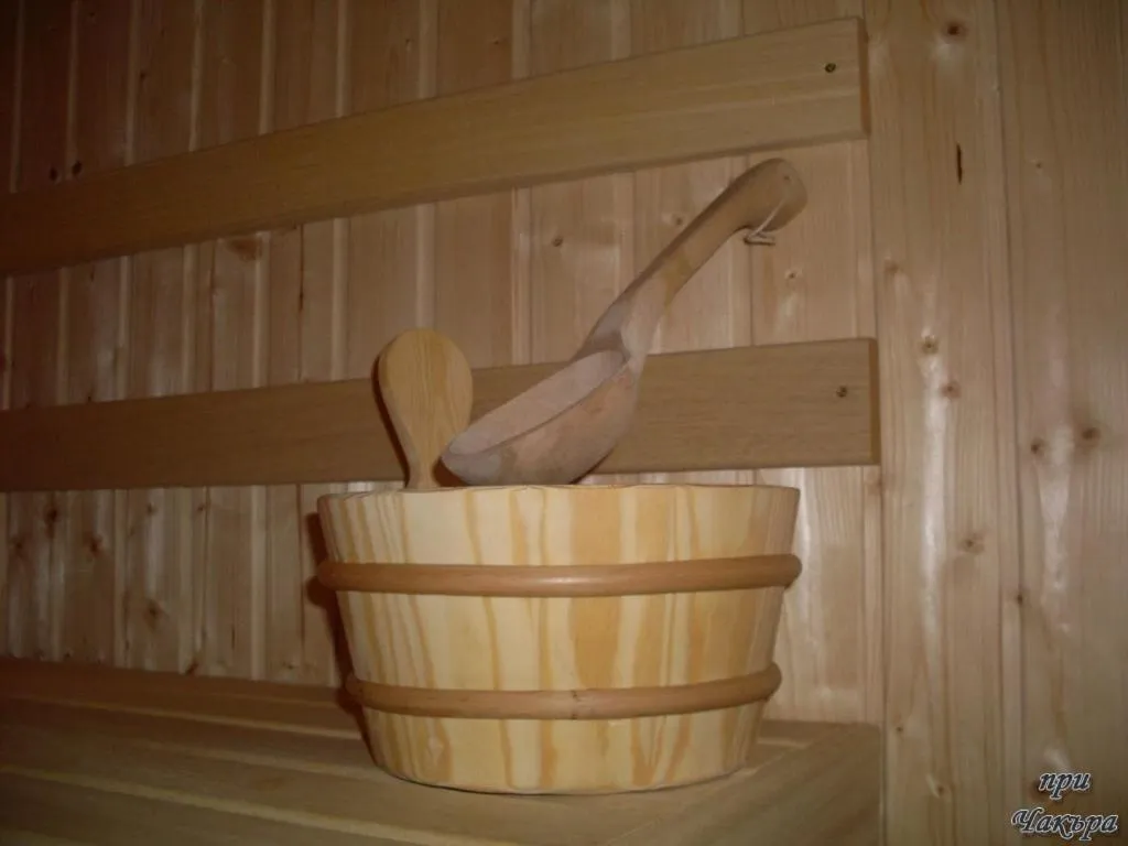 Sauna in Hotel Pri Chakara