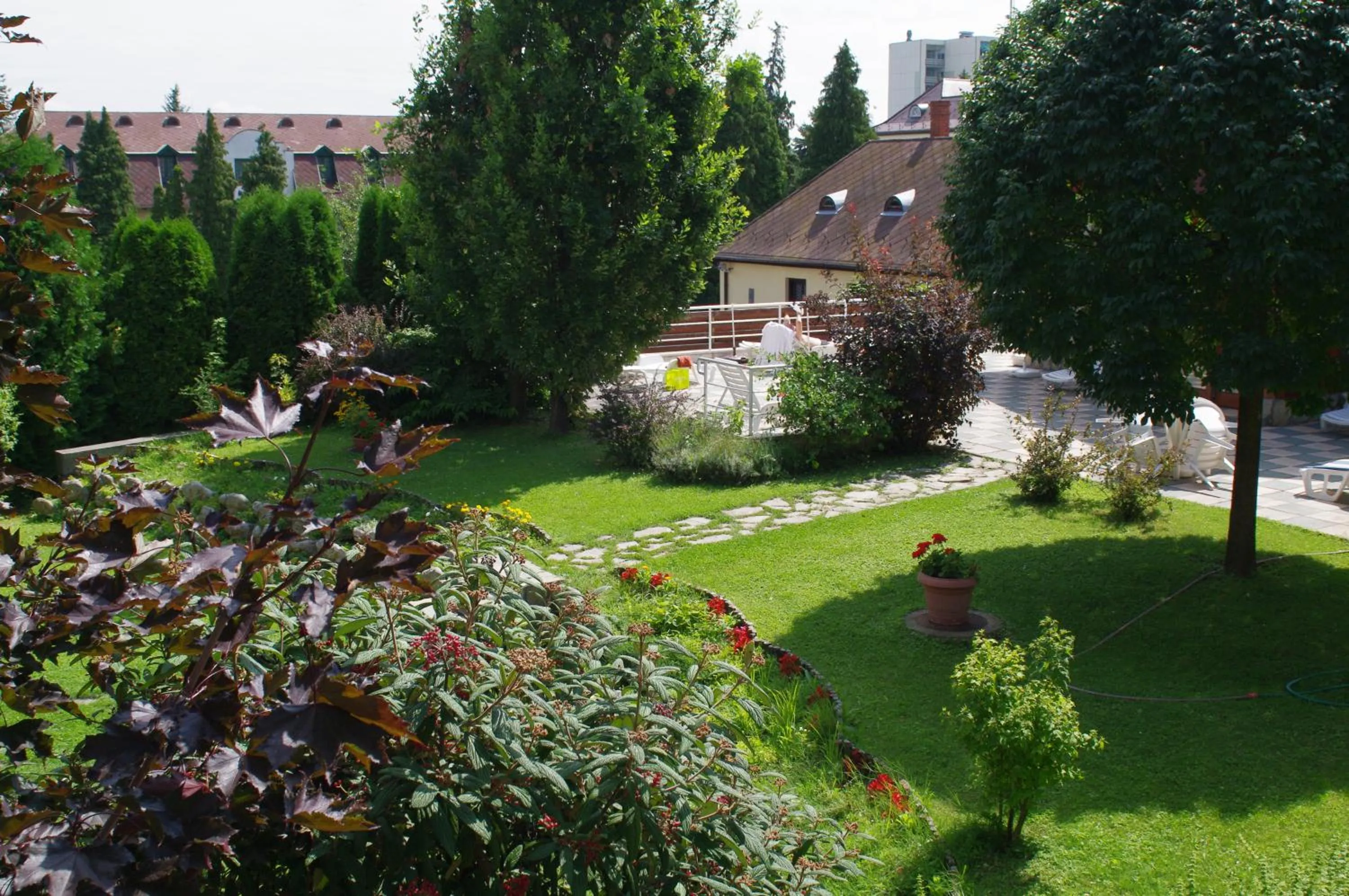 Garden in Ágnes Hotel