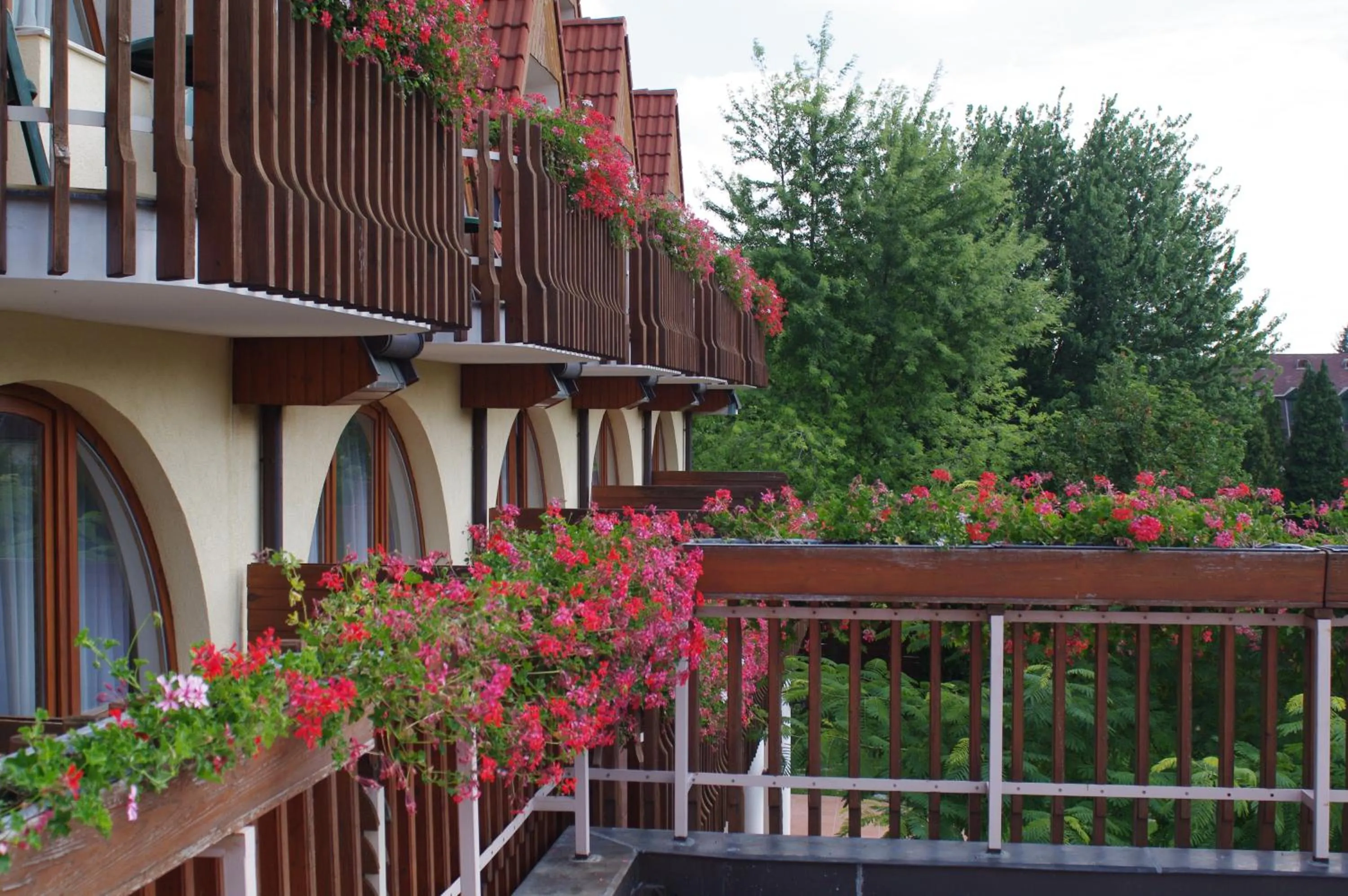 Balcony/Terrace in Ágnes Hotel