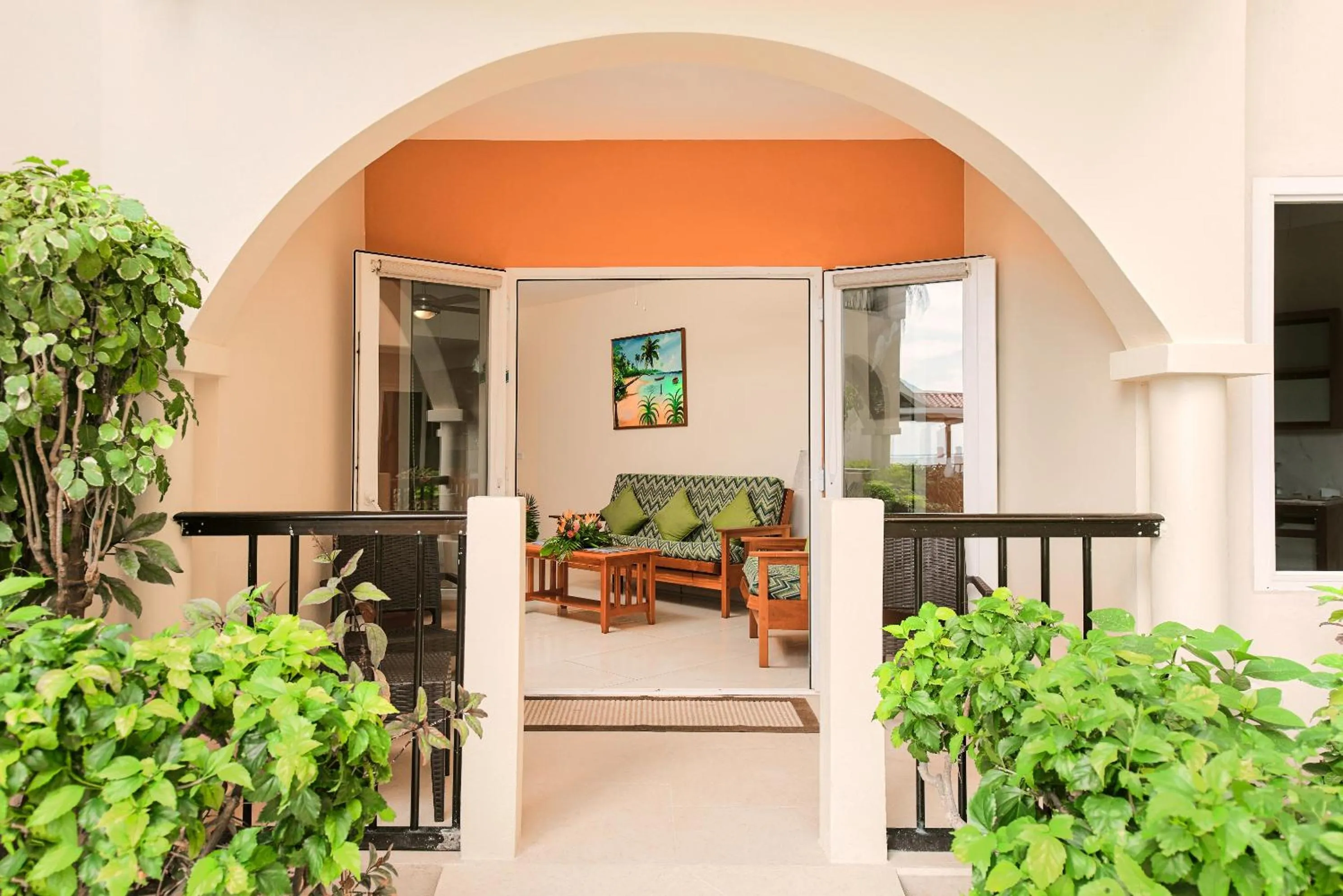 Patio in SunBreeze Suites