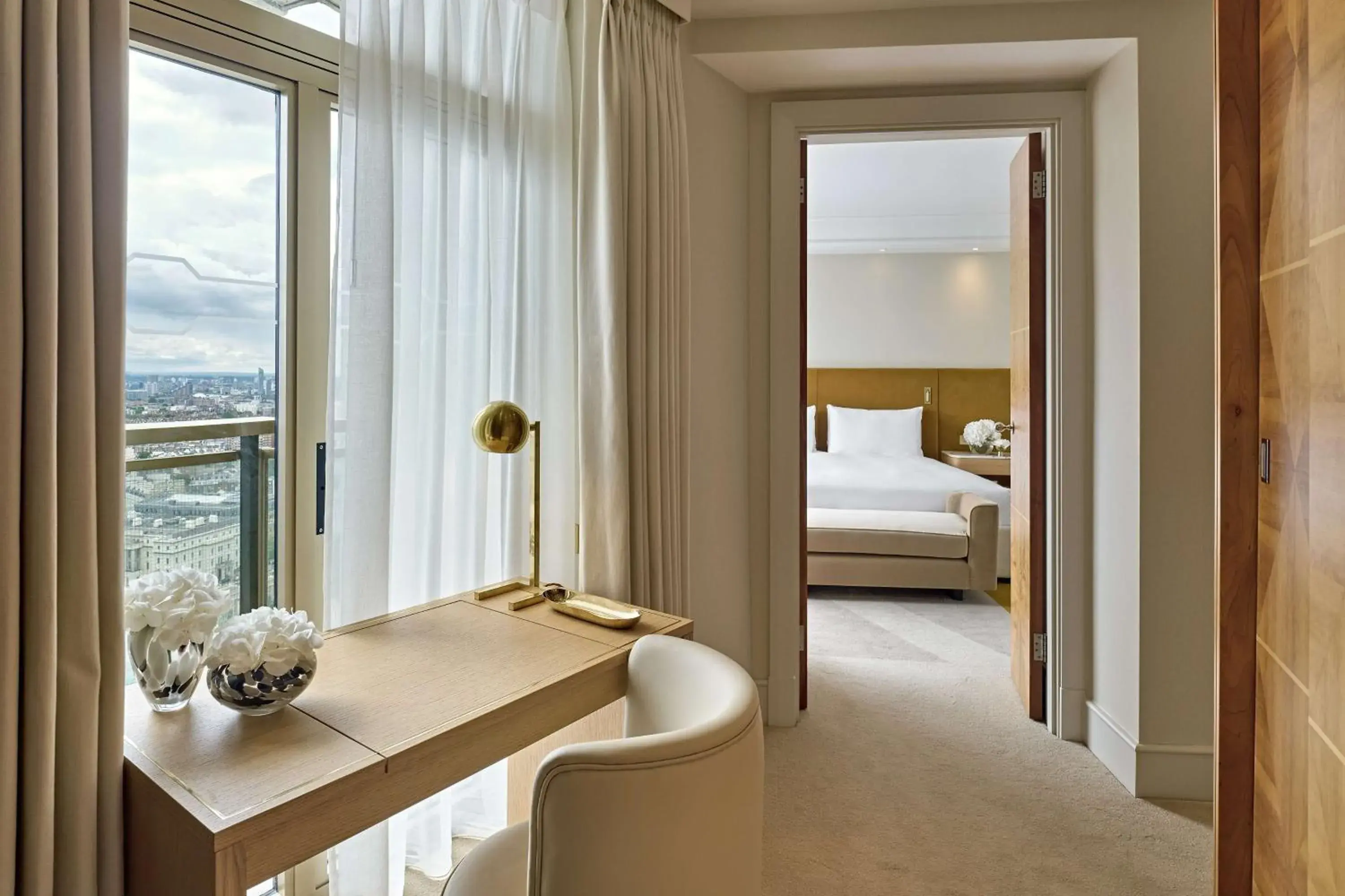 Bed in London Hilton on Park Lane Bed in London Hilton on Park Lane