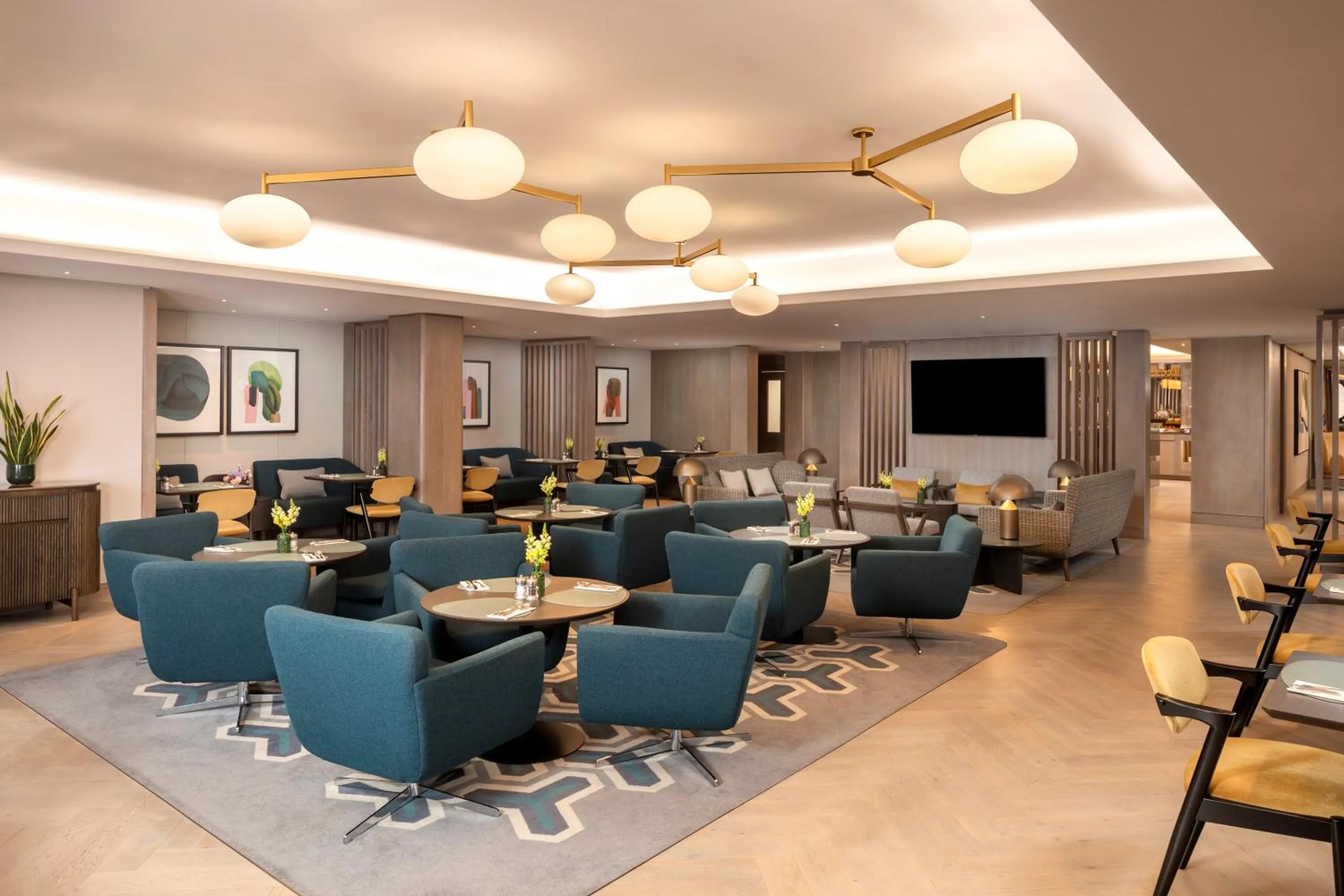 Lounge or bar in London Hilton on Park Lane