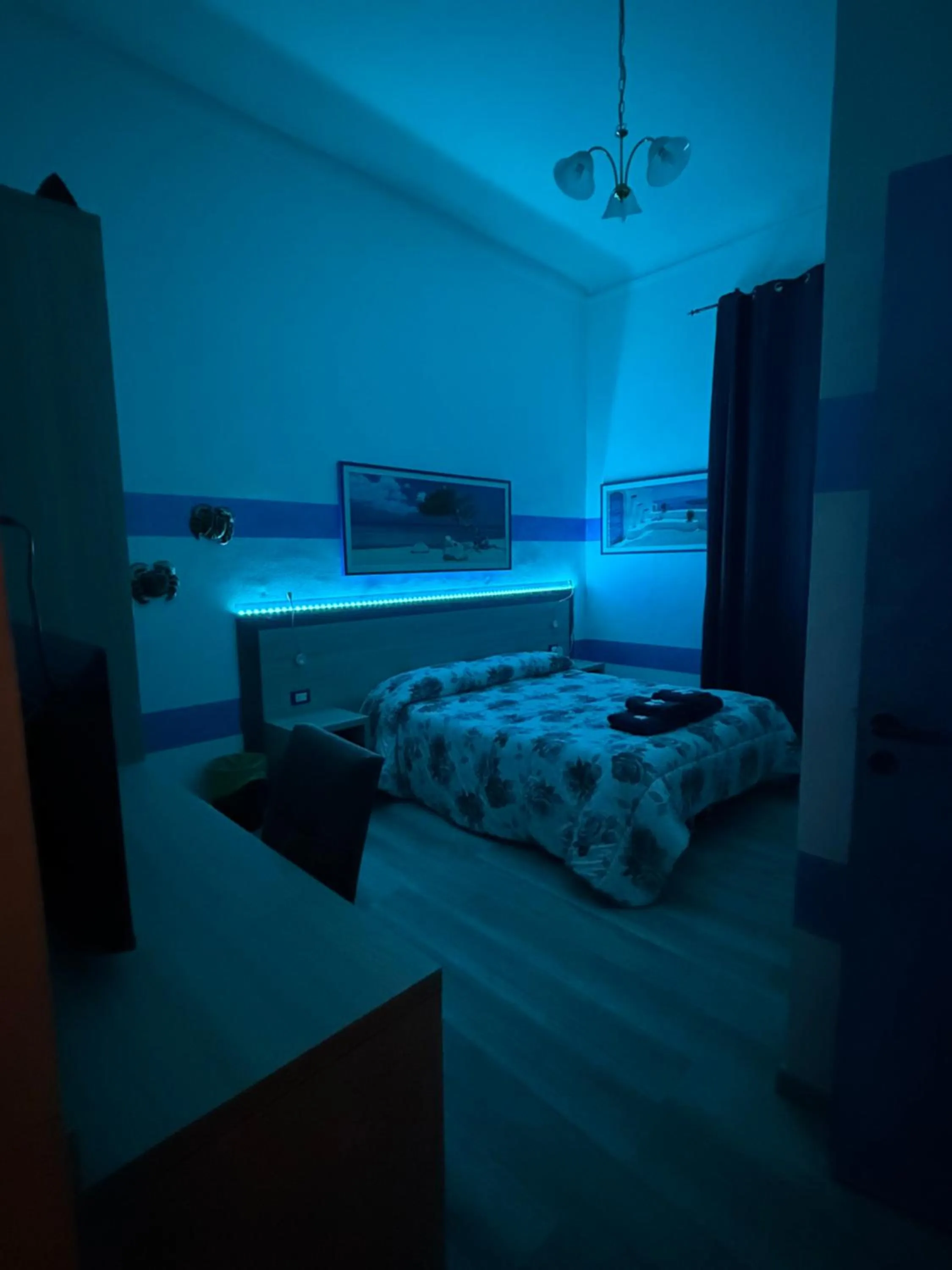 Bed in Albergo Astro