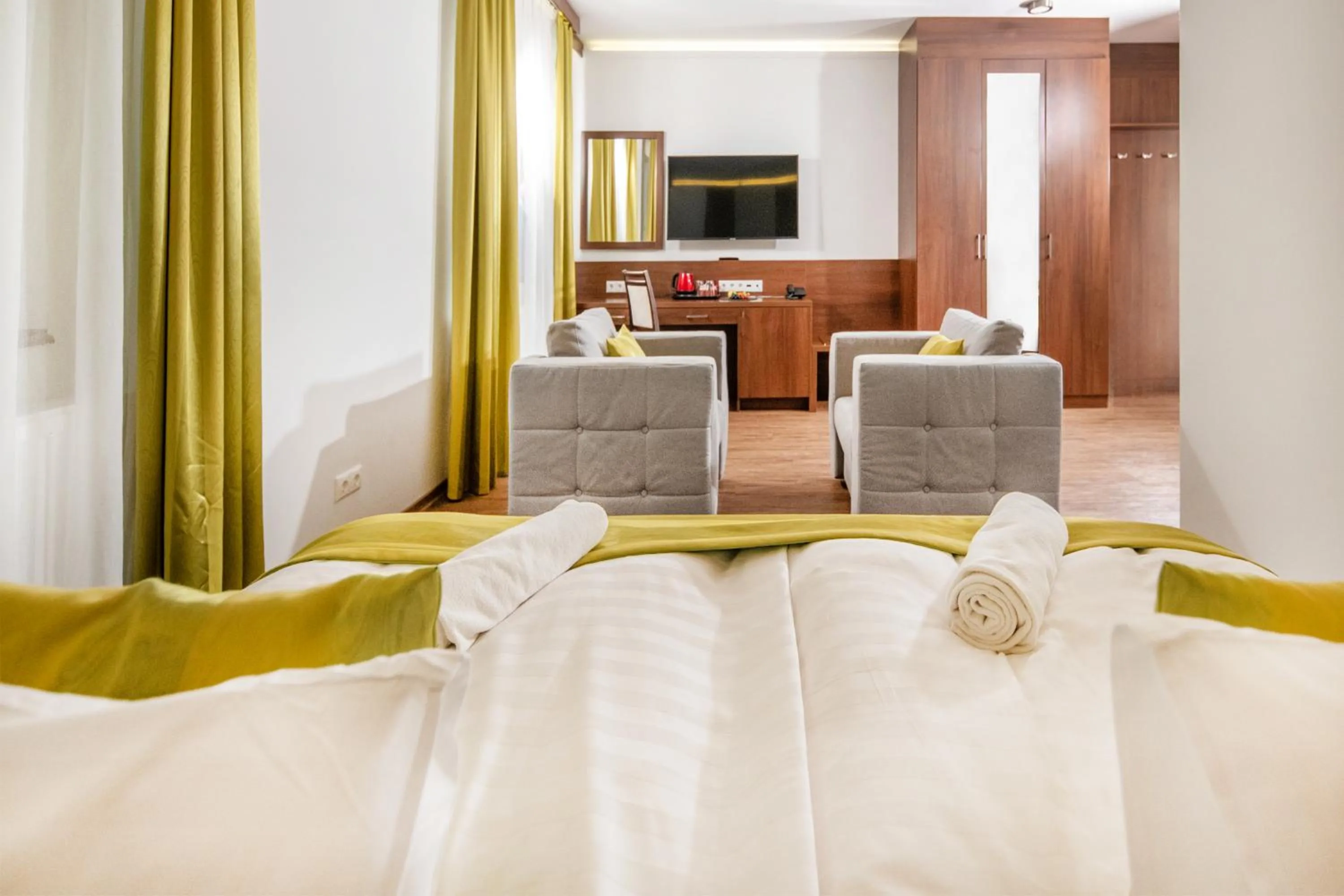 Bedroom, Bed in Szarvaskút Hotel