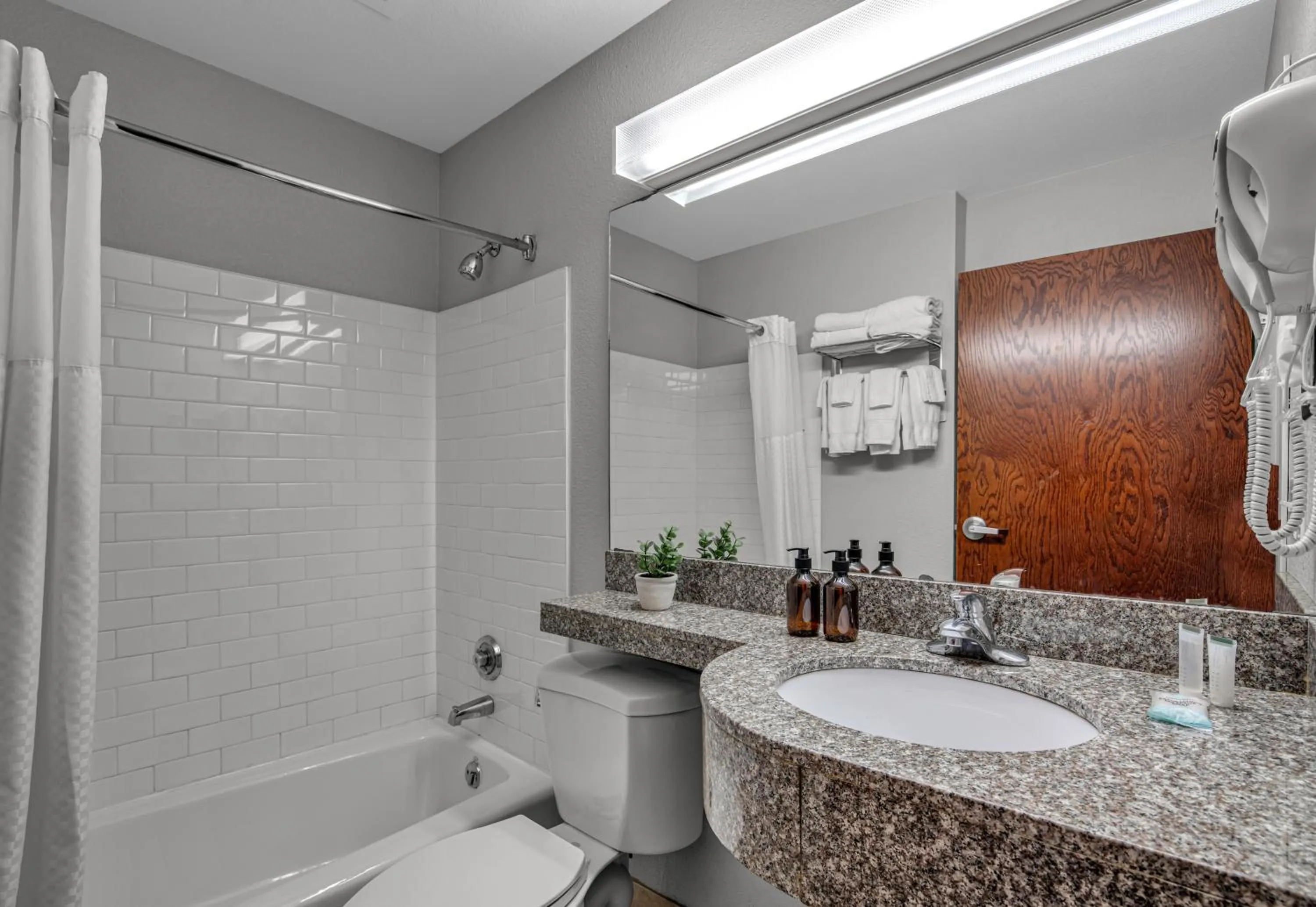 Shower in The Block Hotel