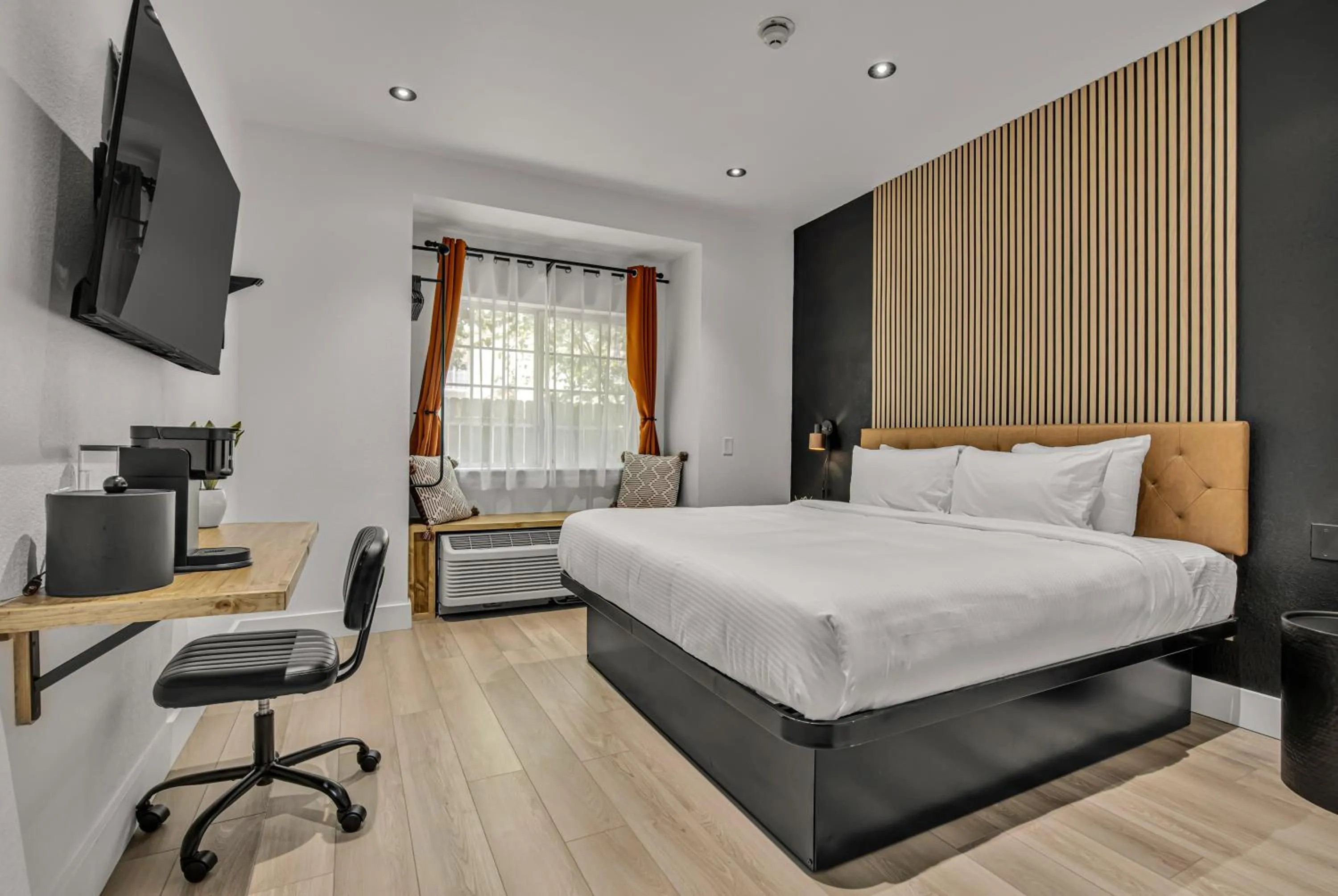 Bed in The Block Hotel