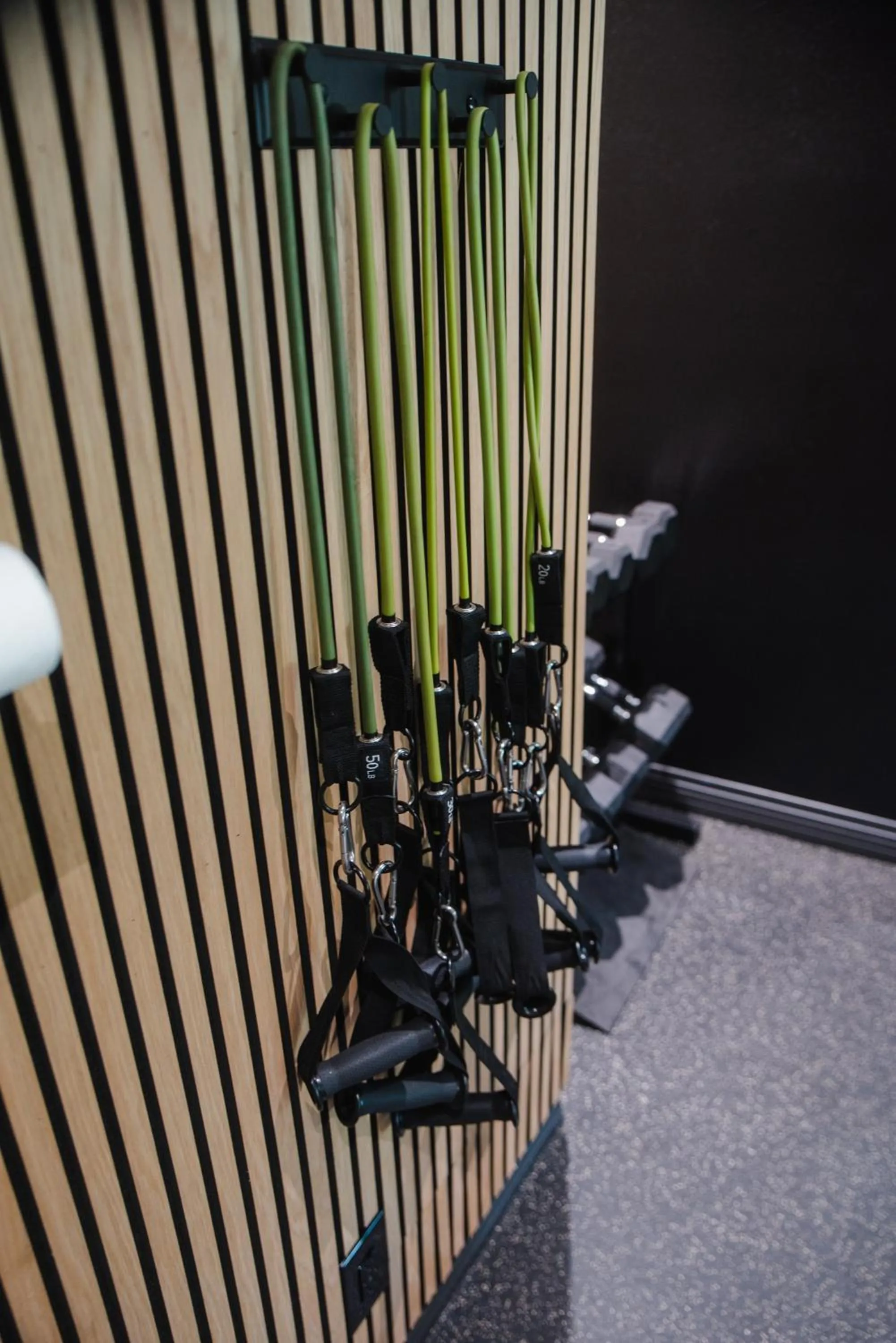 Fitness centre/facilities in The Block Hotel