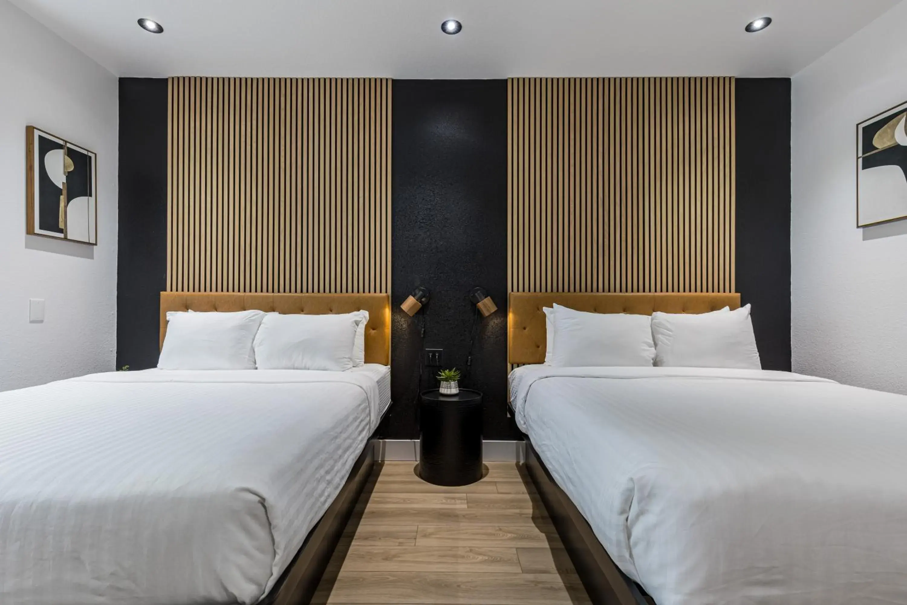 Bed in The Block Hotel Bed in The Block Hotel