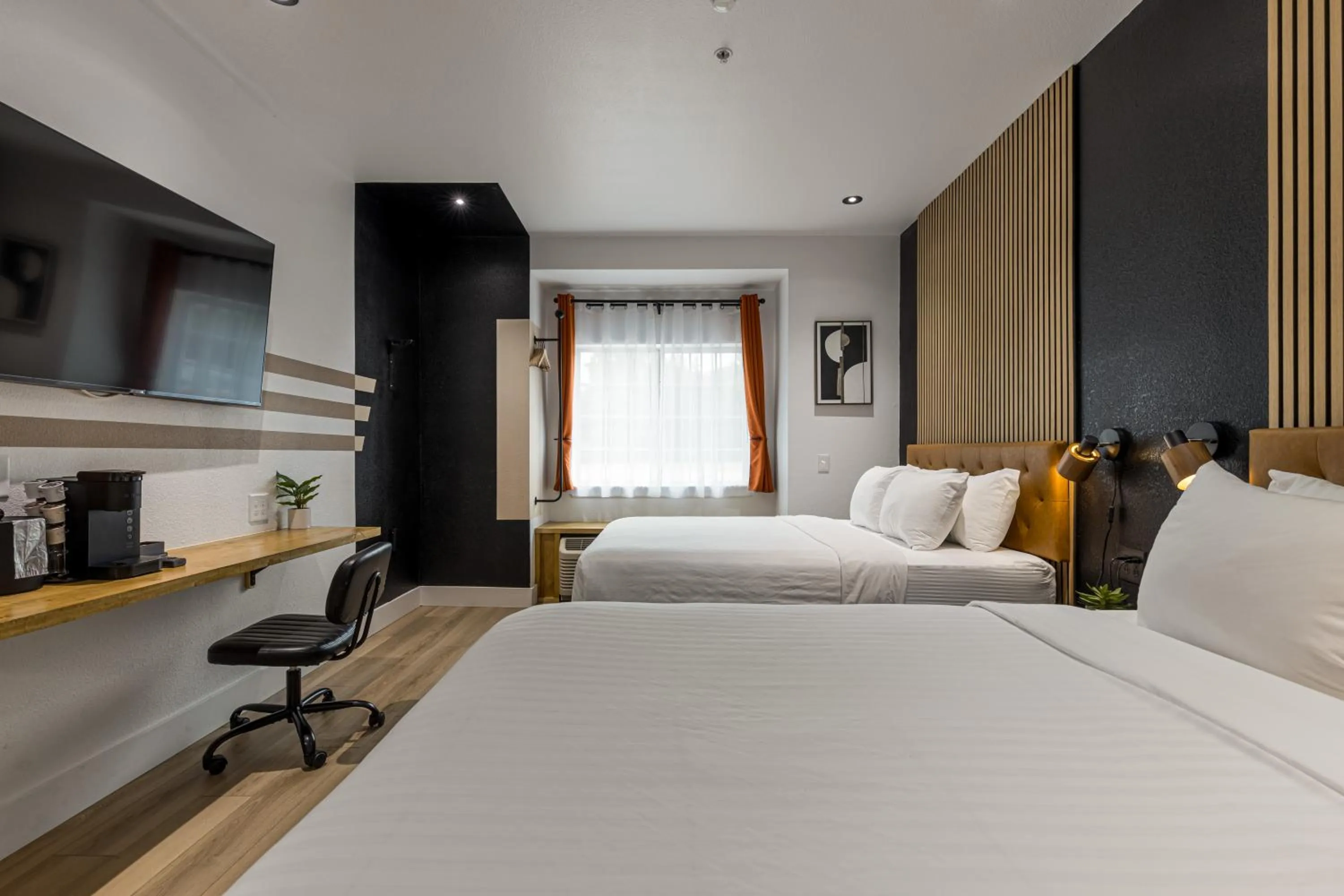 Bed in The Block Hotel