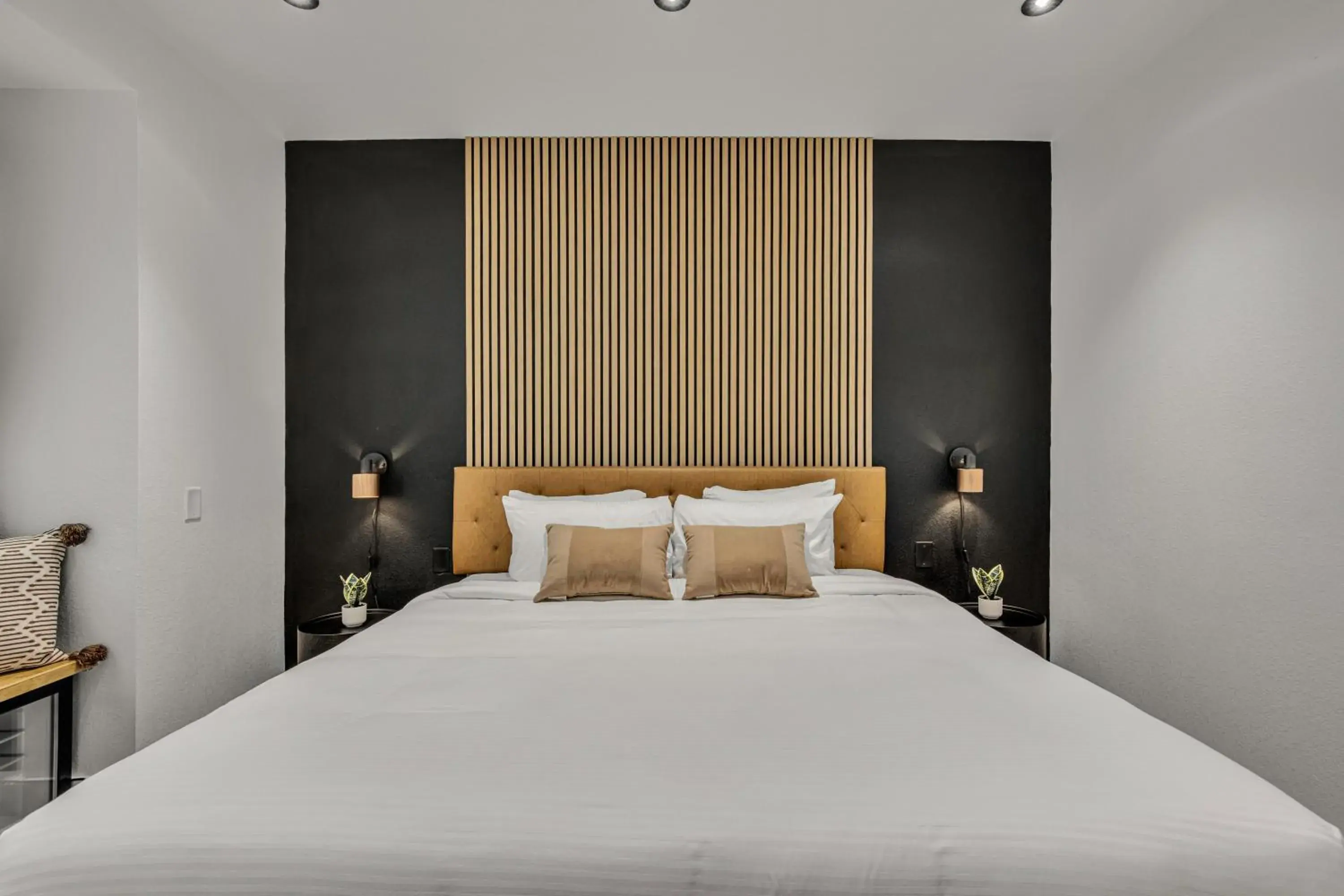 Bed in The Block Hotel Bed in The Block Hotel