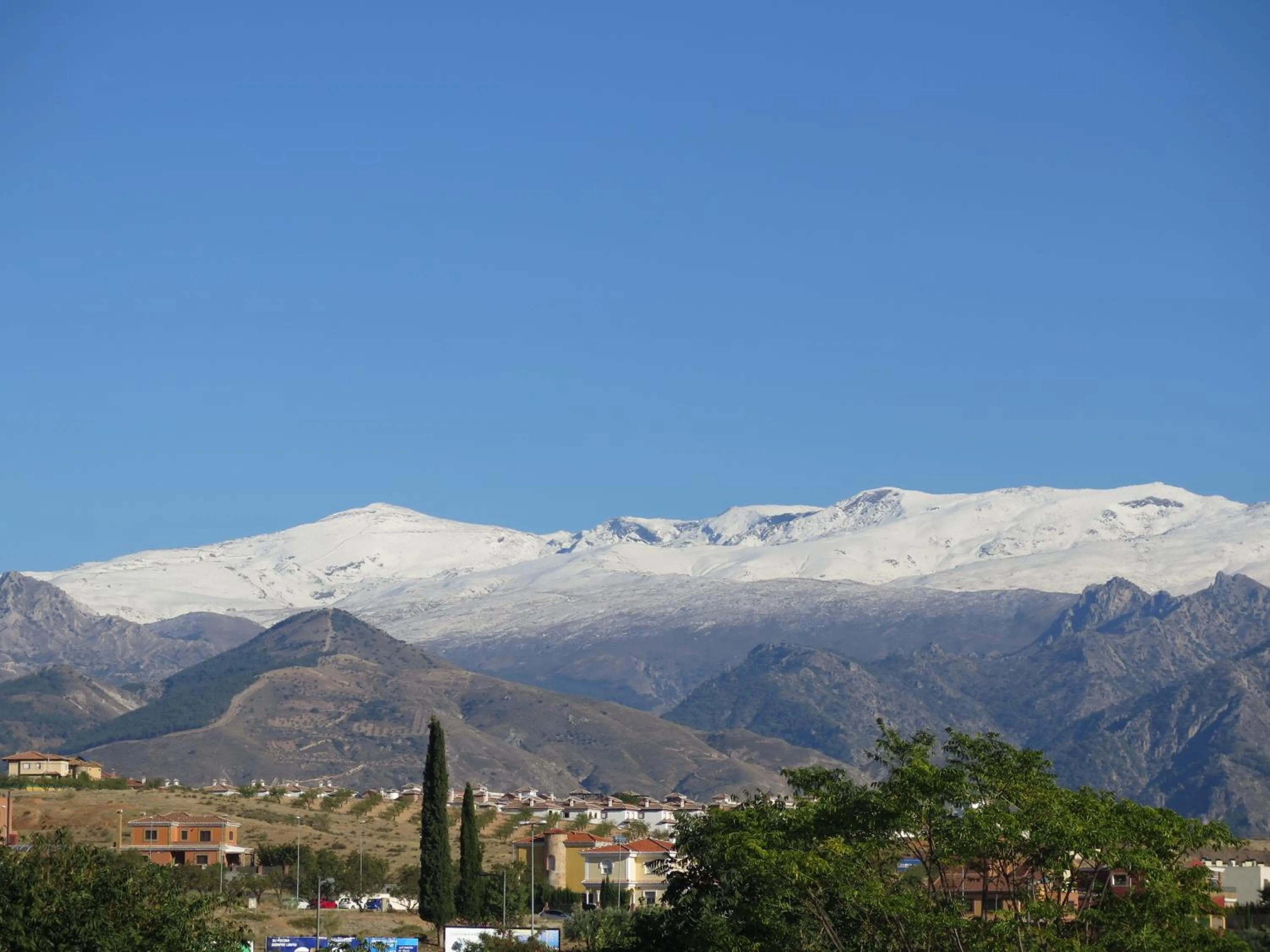 Mountain view in Hotel Restaurante Boabdil