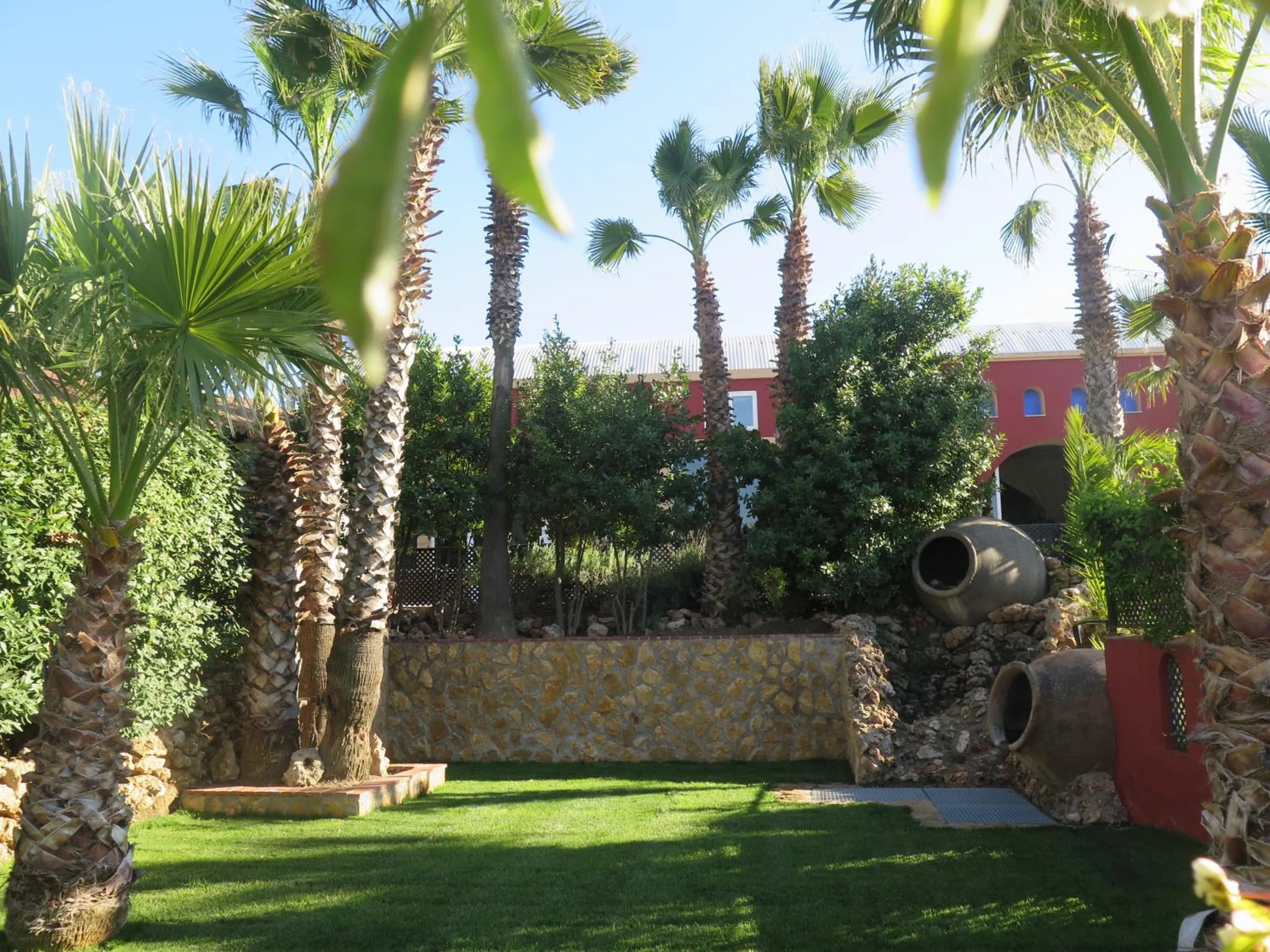Garden in Hotel Restaurante Boabdil