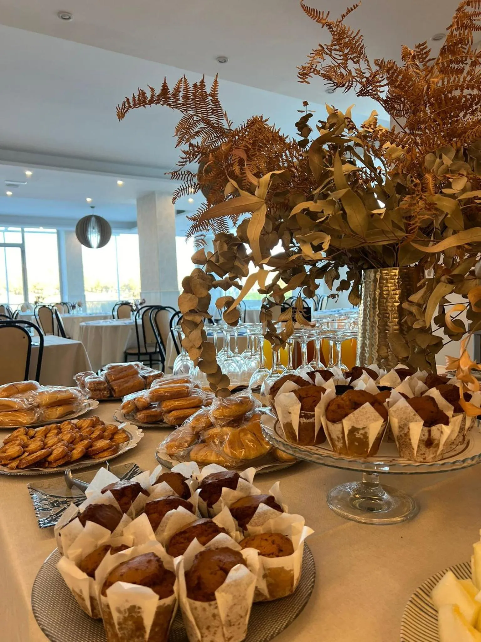 Buffet breakfast in Hotel Restaurante Boabdil