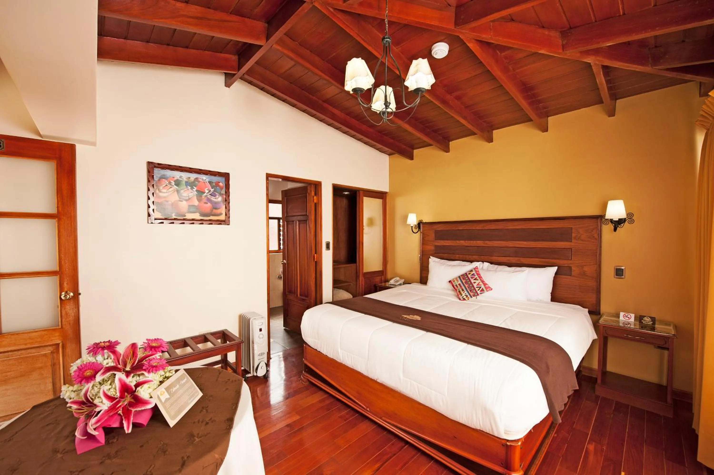 Bed in Hotel Mabey Urubamba