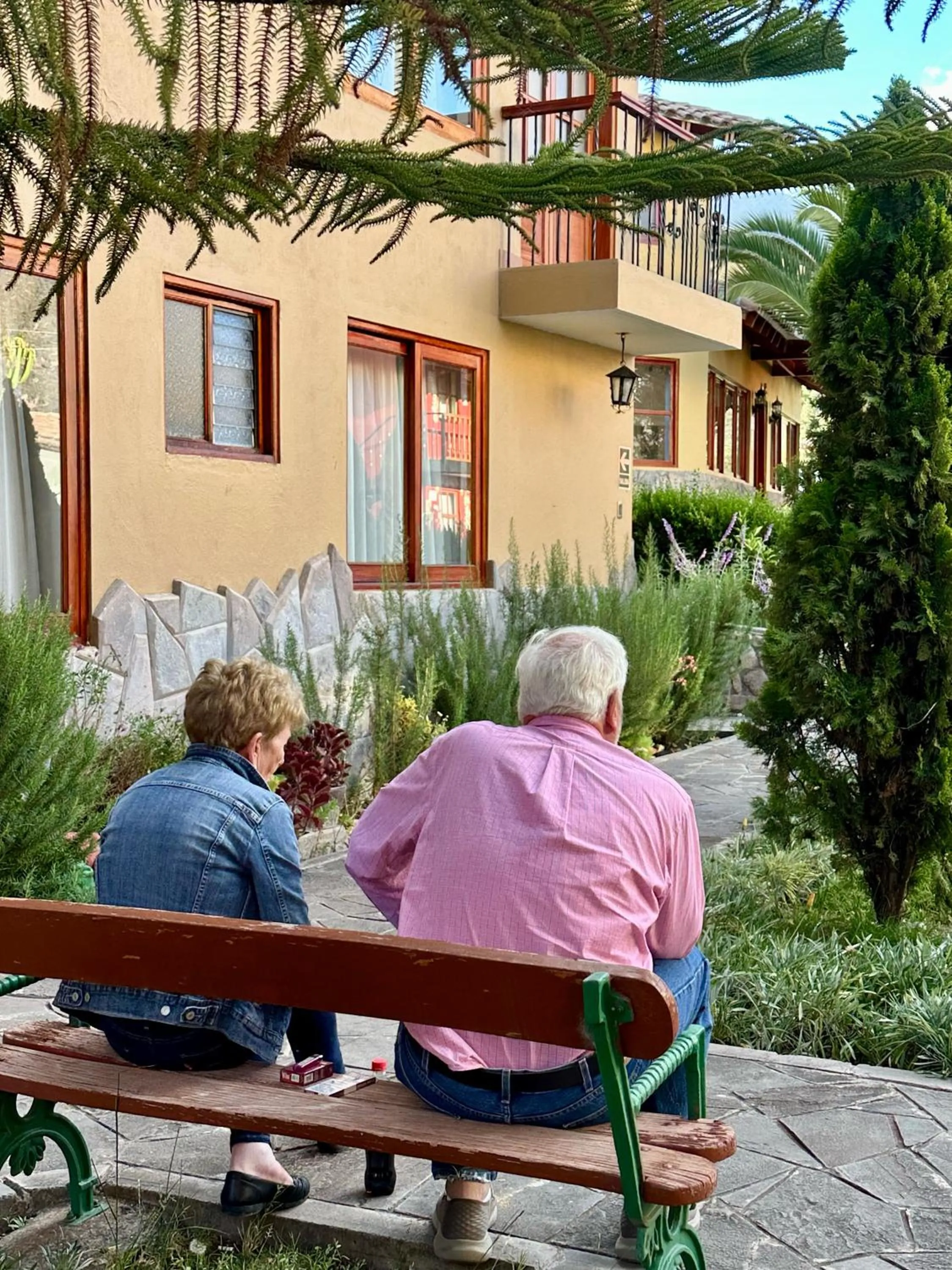 Garden in Hotel Mabey Urubamba