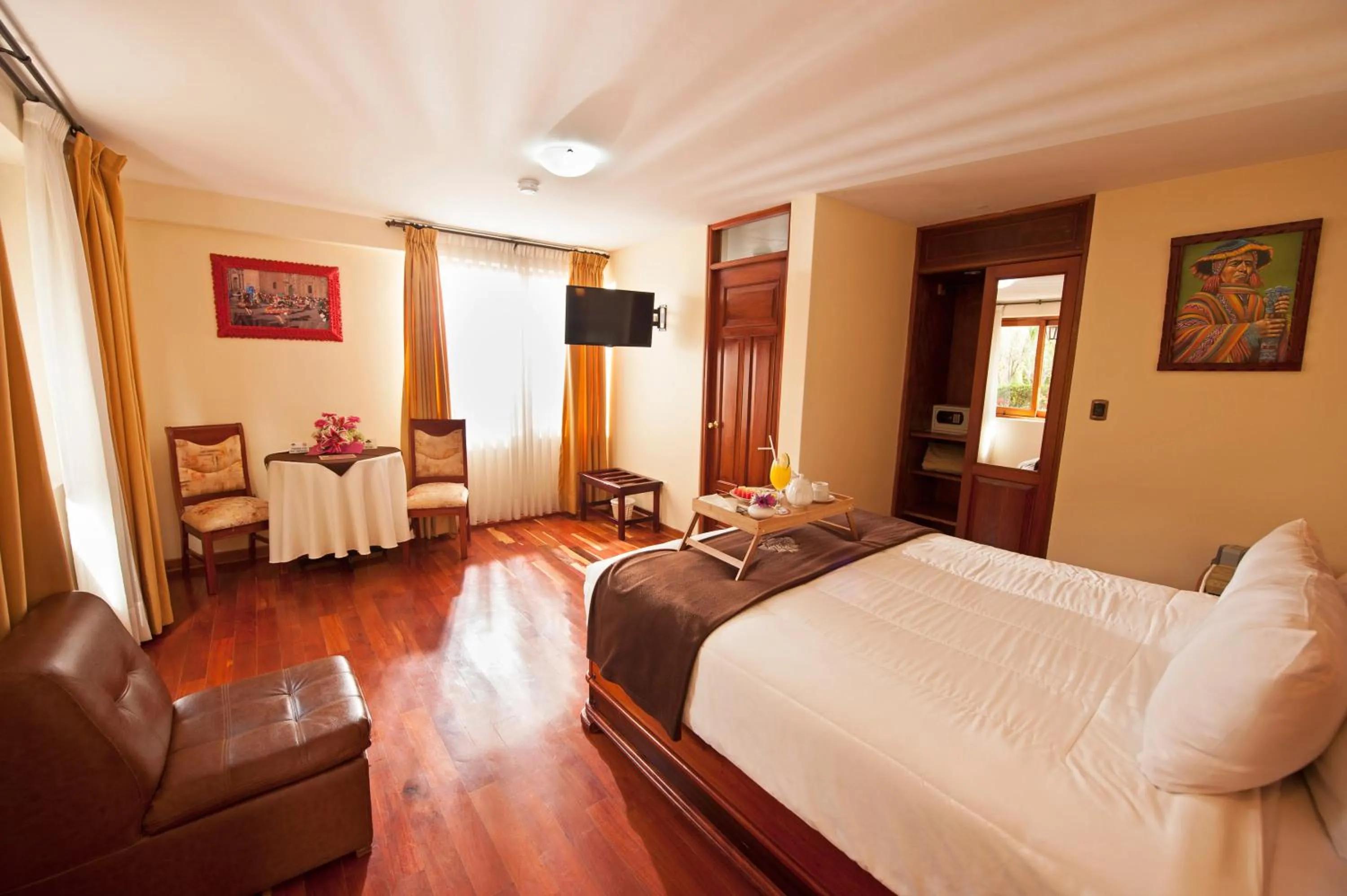 Photo of the whole room, Bed in Hotel Mabey Urubamba