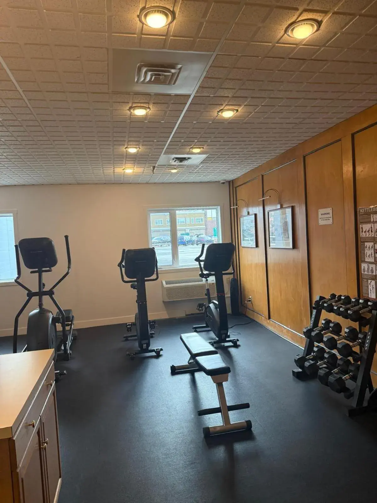 Fitness centre/facilities in Sternwheeler Hotel & Conference Centre, Trademark by Wyndham Fitness centre/facilities in Sternwheeler Hotel & Conference Centre, Trademark by Wyndham