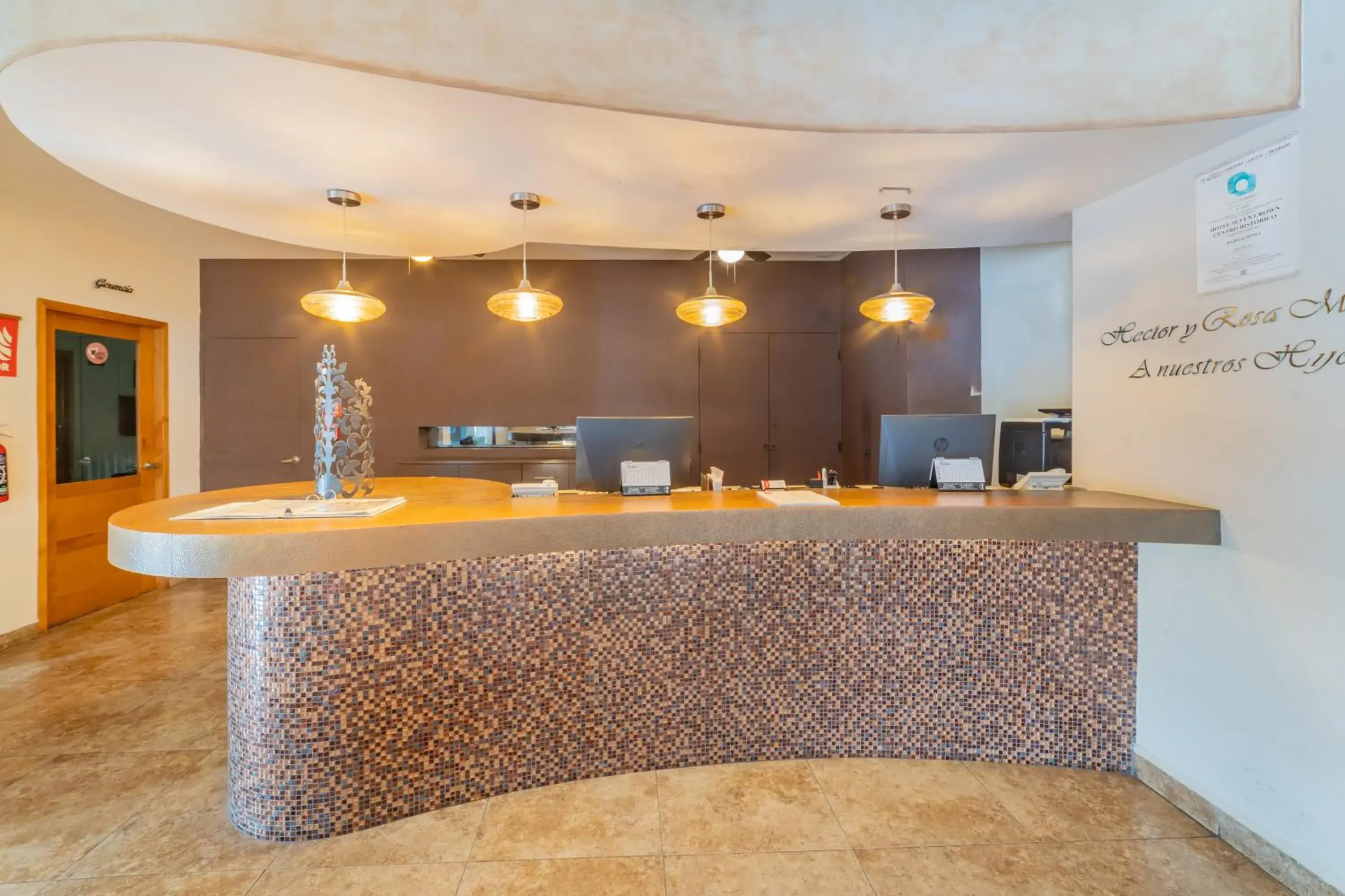 Lobby or reception in Seven Crown La Paz Centro Historico Lobby or reception in Seven Crown La Paz Centro Historico