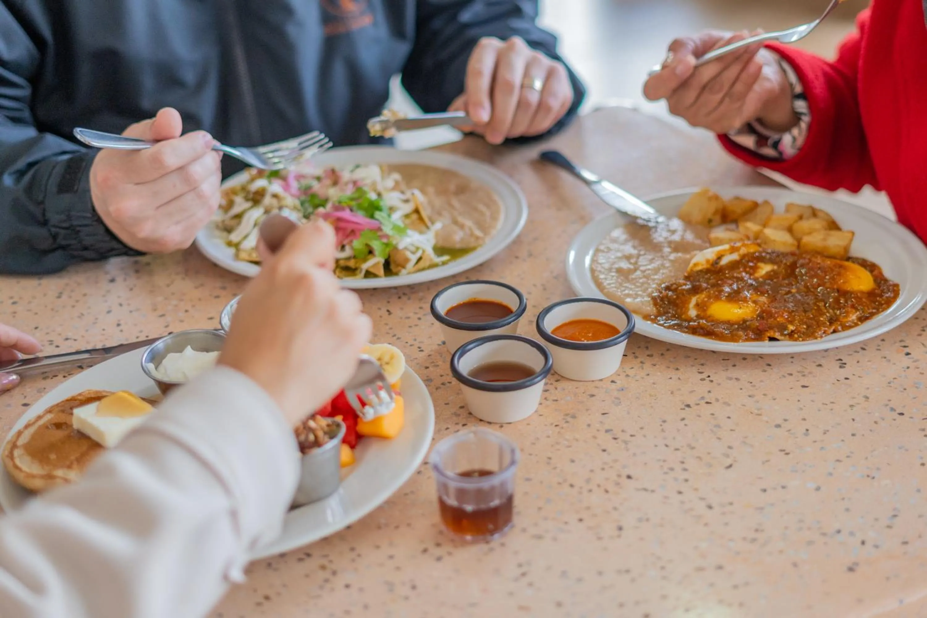 Food and drinks in Seven Crown La Paz Centro Historico