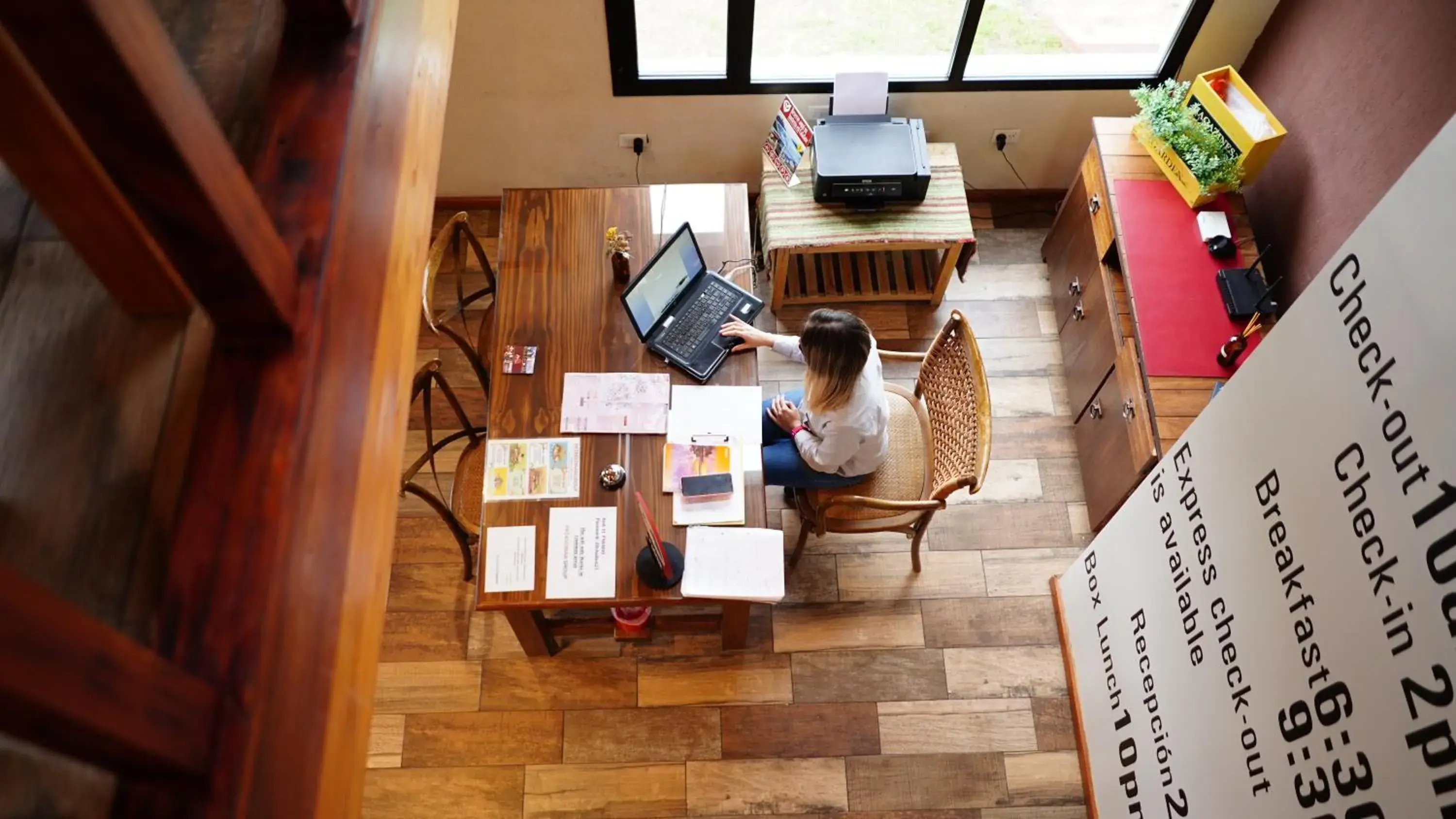 Property building in Hosteria El Paraiso Property building in Hosteria El Paraiso