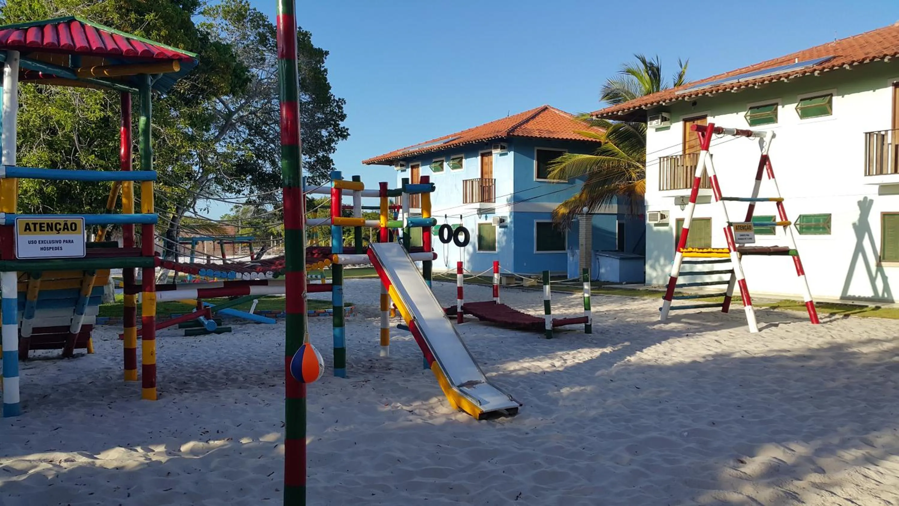 Children play ground in Hotel Residencial do Mirante
