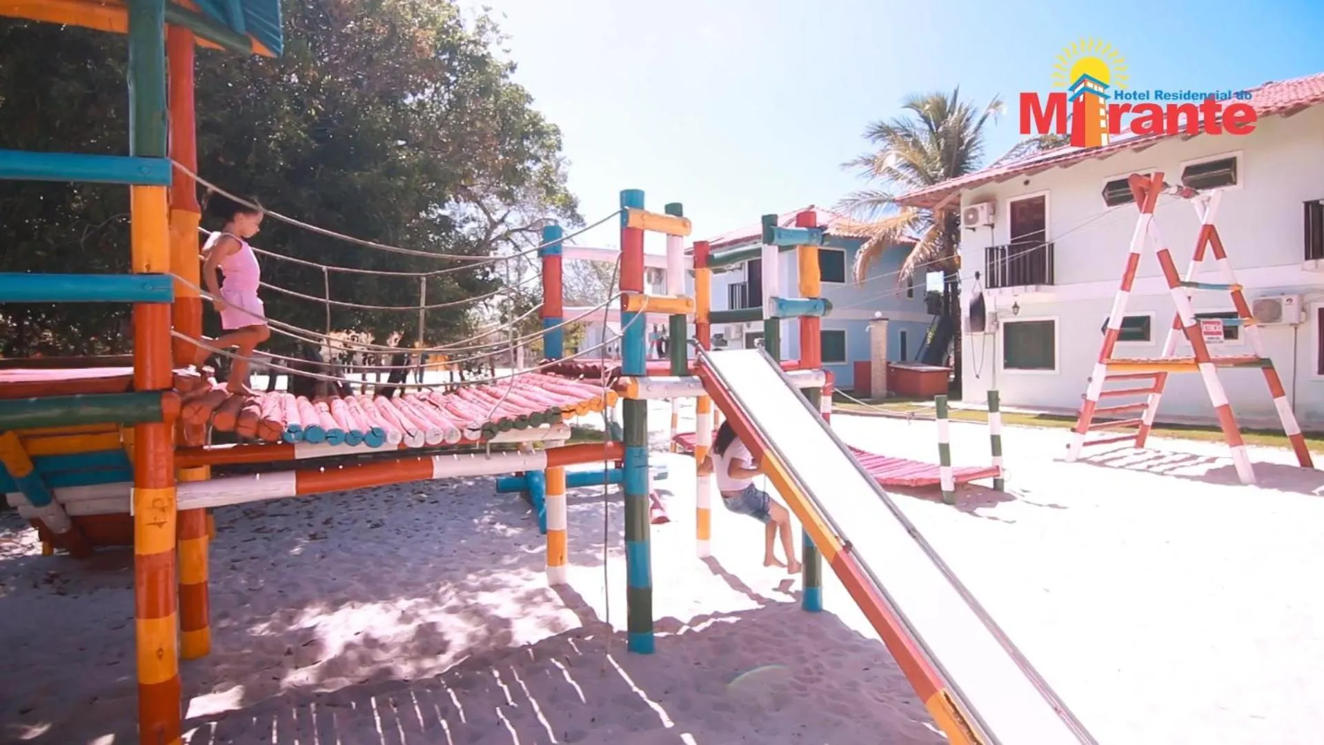 Children play ground in Hotel Residencial do Mirante