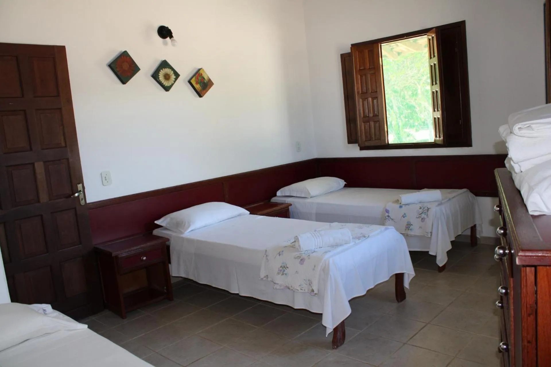 Bed in Hotel Residencial do Mirante