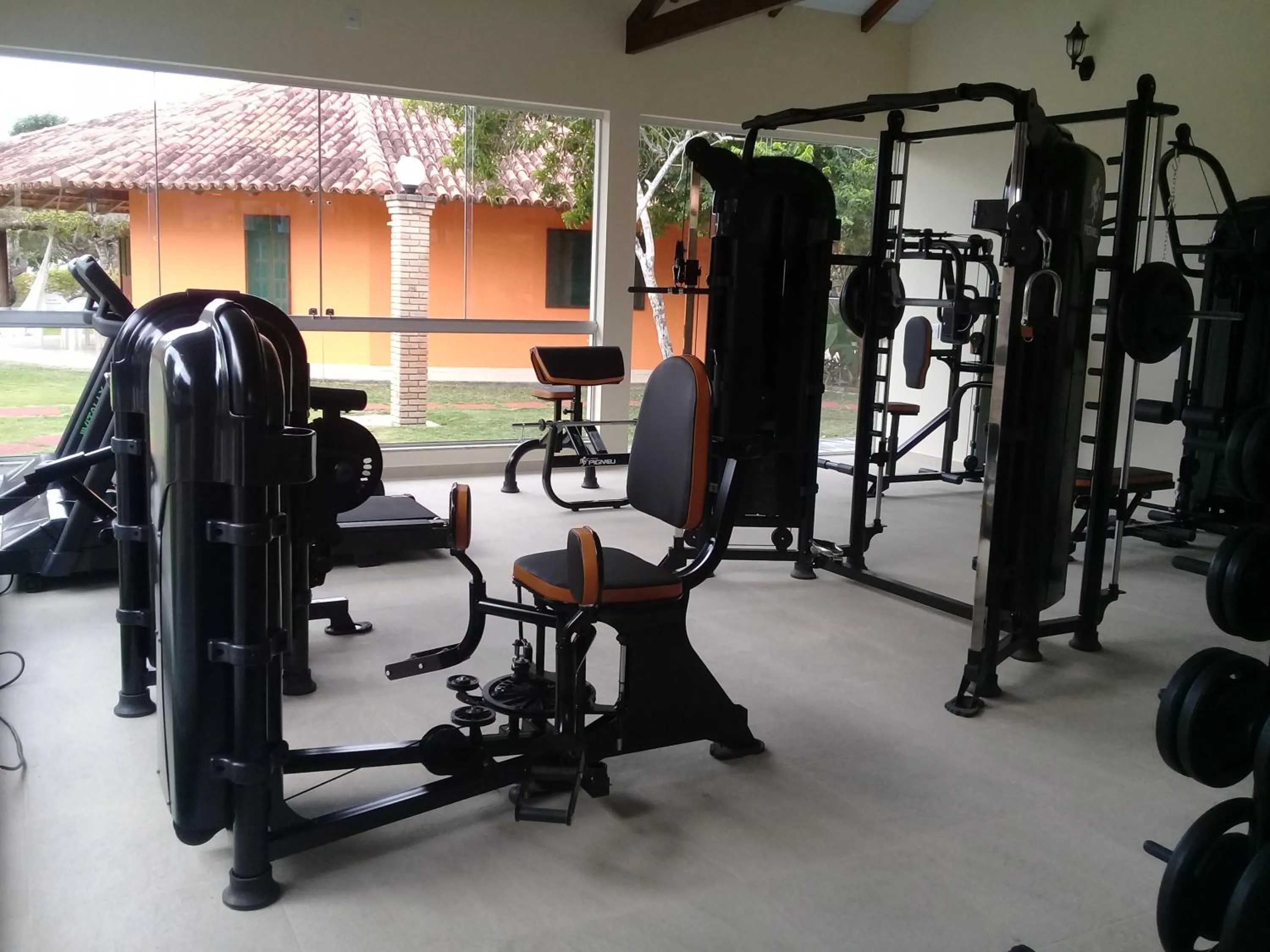 Fitness centre/facilities in Hotel Residencial do Mirante