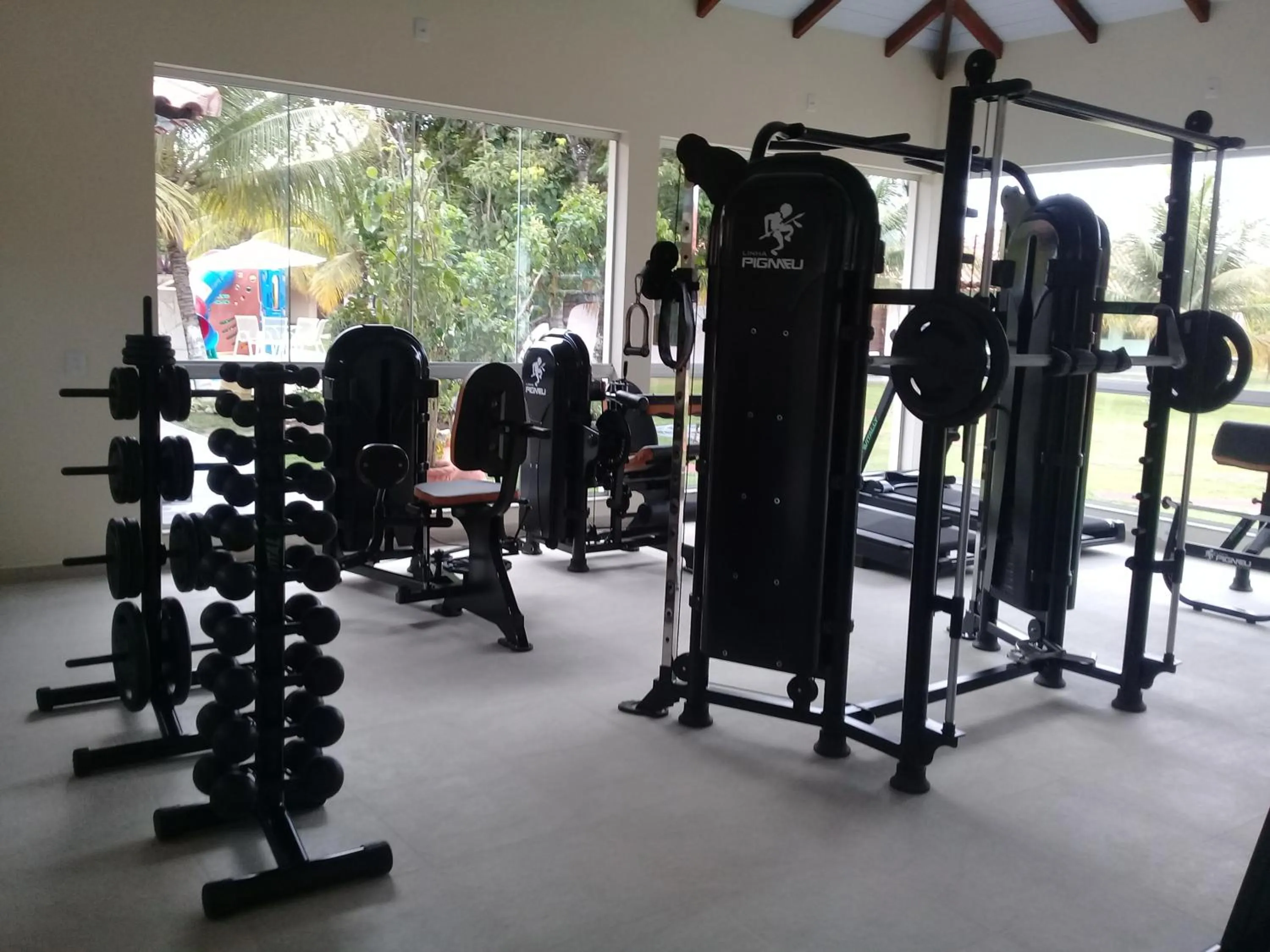 Fitness centre/facilities in Hotel Residencial do Mirante