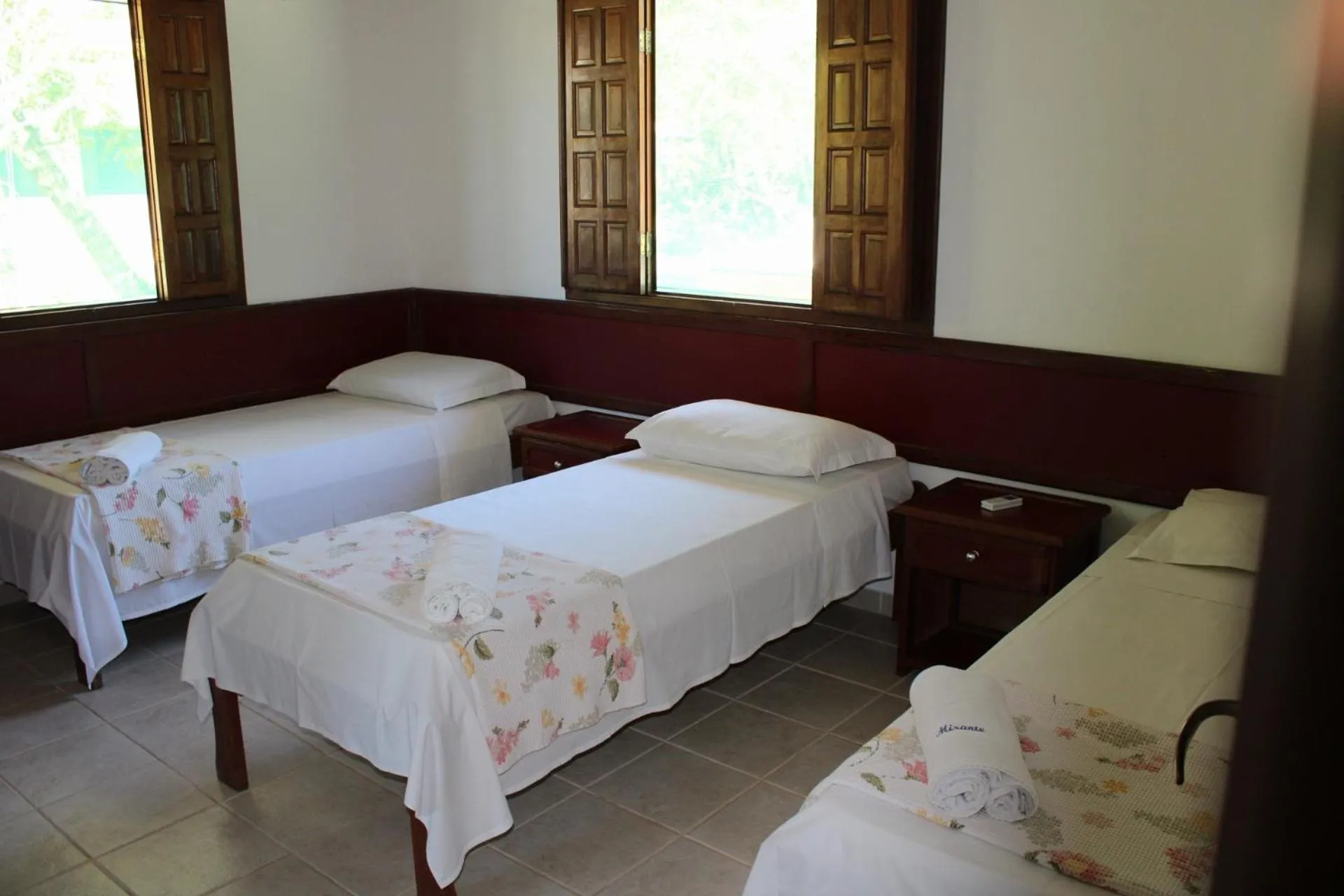 Bed in Hotel Residencial do Mirante