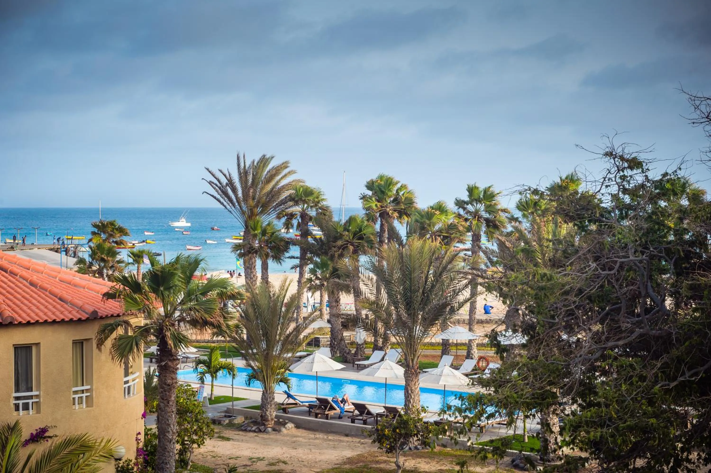 Bird's eye view in Hotel Morabeza