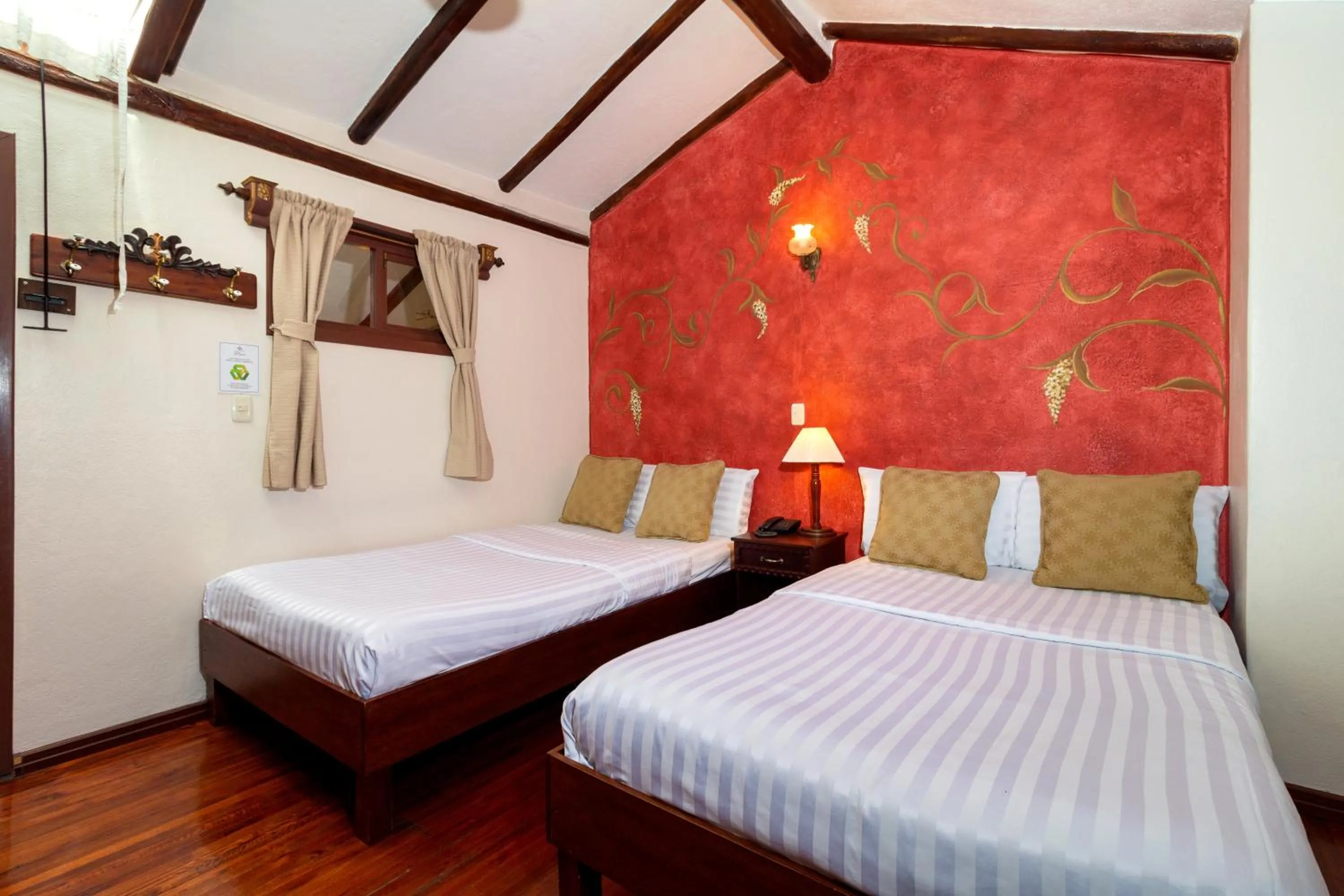 Bed in Hotel Casa San Rafael