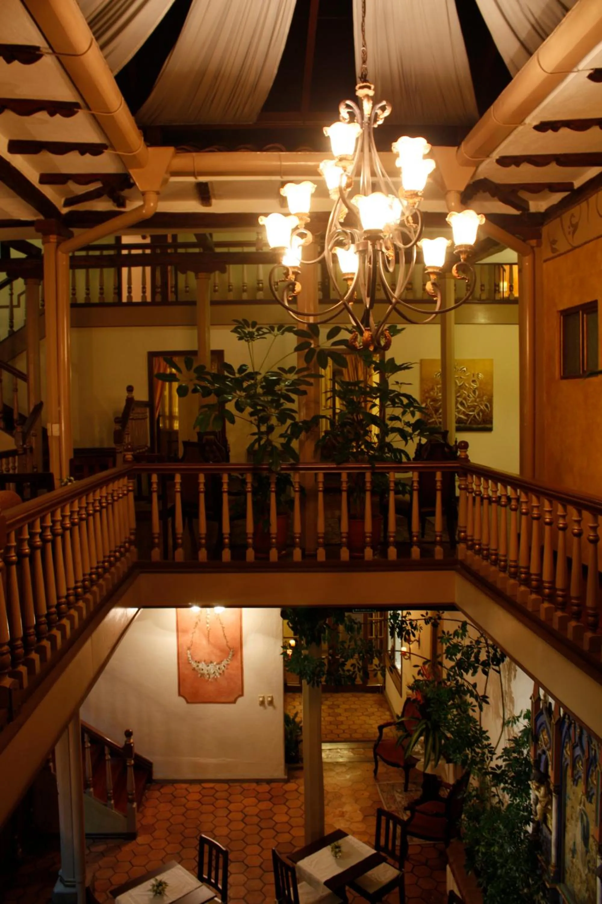 Bird's eye view in Hotel Casa San Rafael