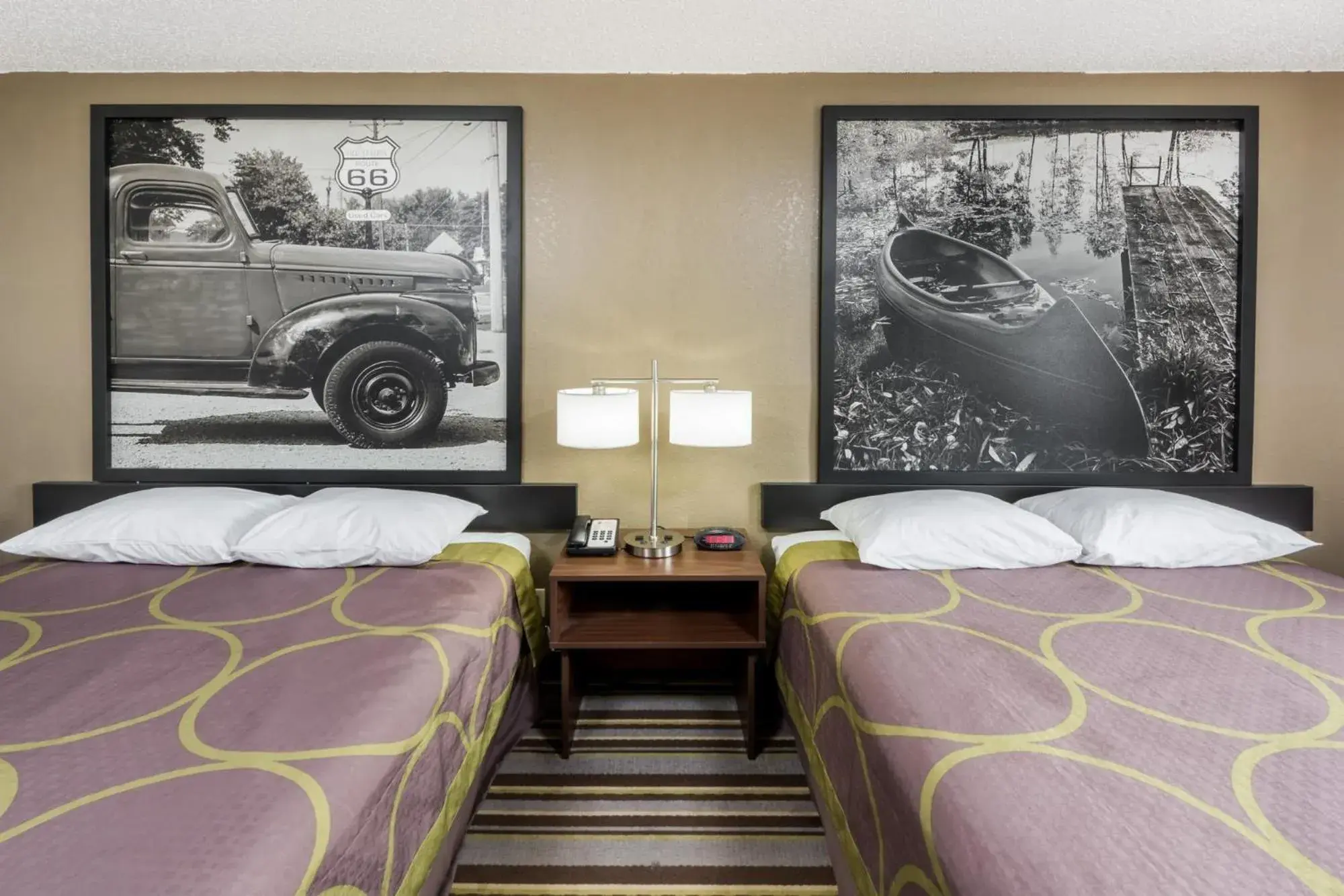 Queen Room with Two Queen Beds - Non-Smoking in Super 8 by Wyndham Bloomington Normal Queen Room with Two Queen Beds - Non-Smoking in Super 8 by Wyndham Bloomington Normal